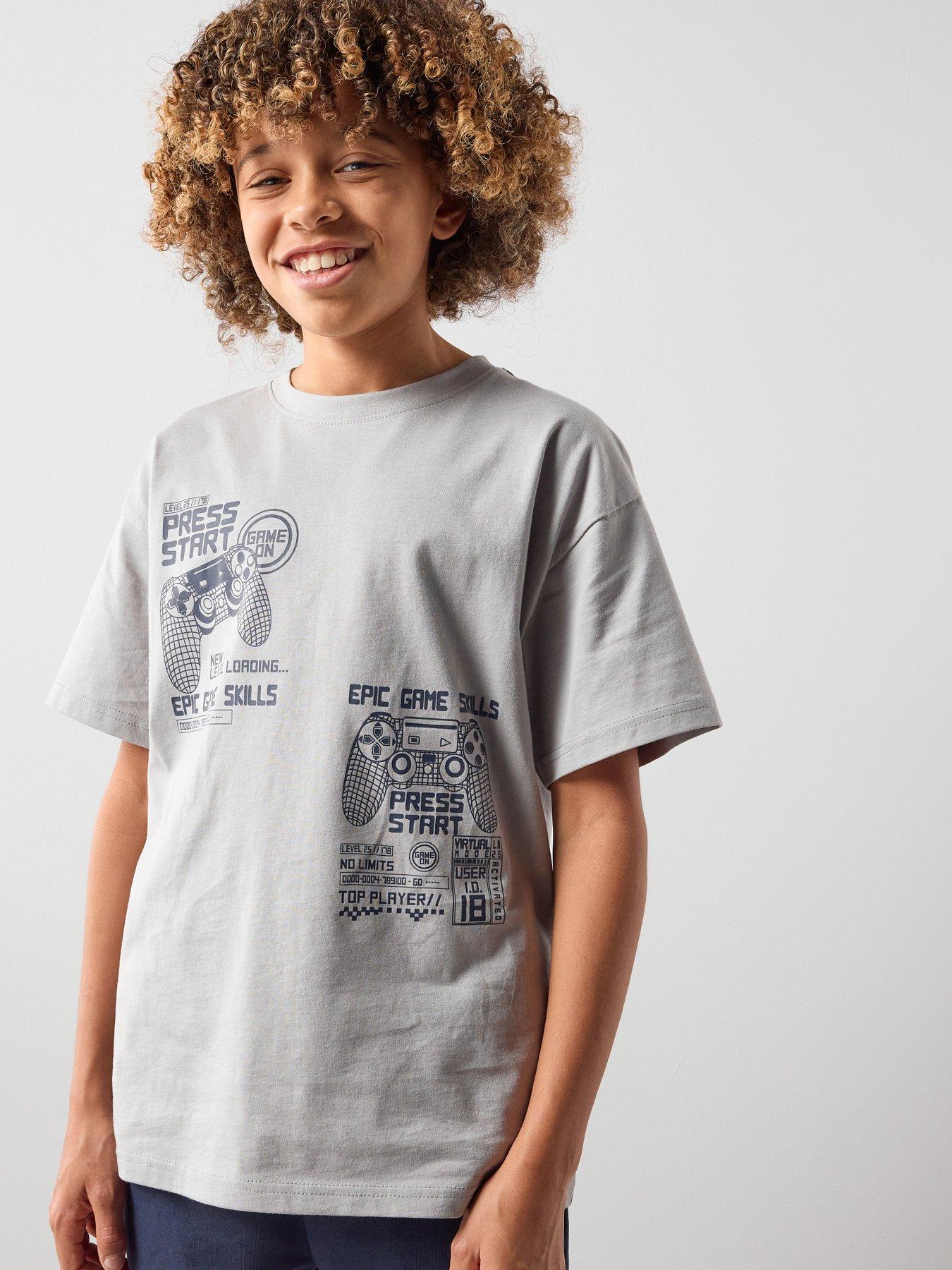 The Very Collection Boys Gaming T-shirt - Multi
