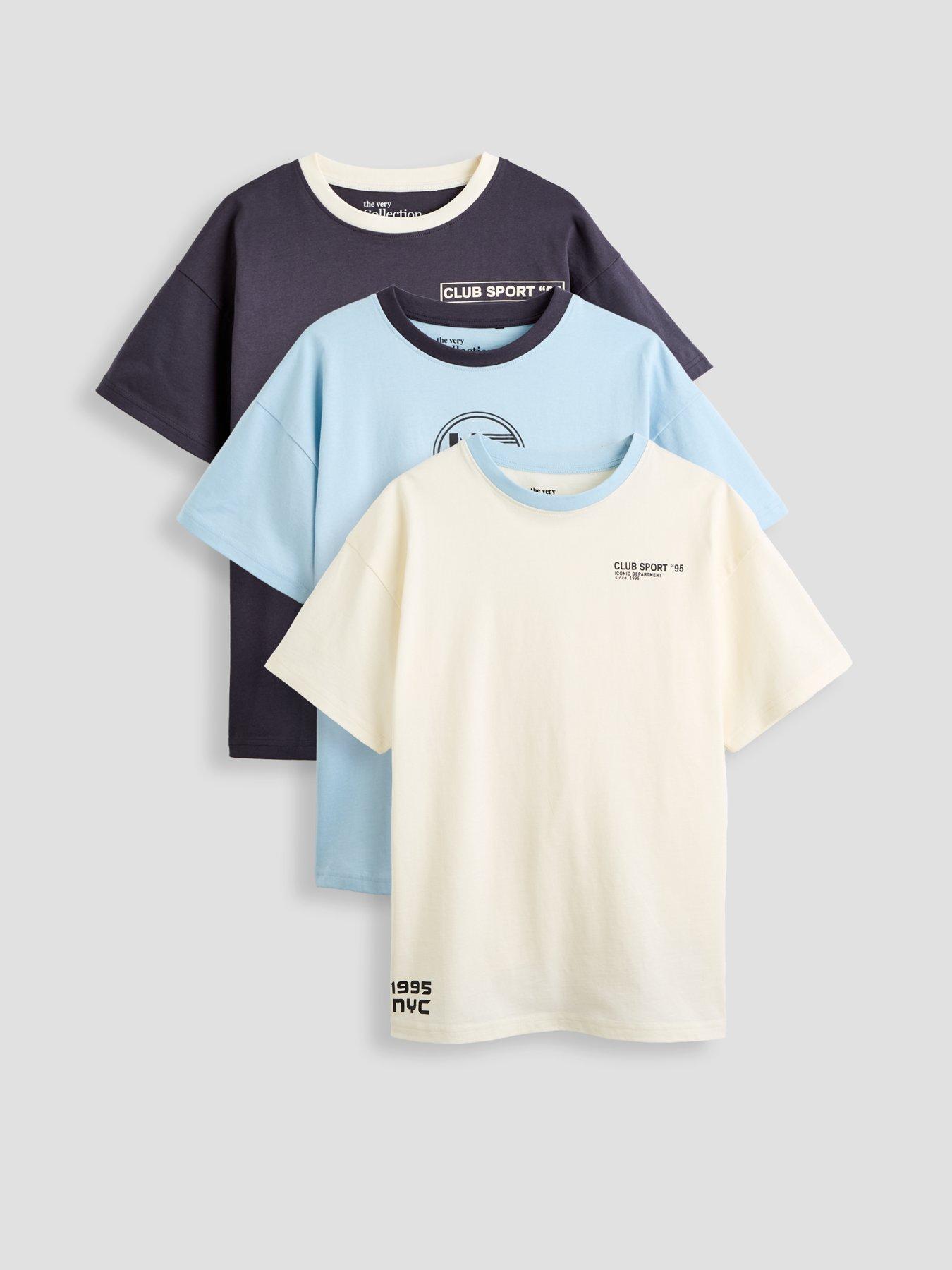 Image 1 of 5 of The Very Collection Boysys 3 Pack Tshirt