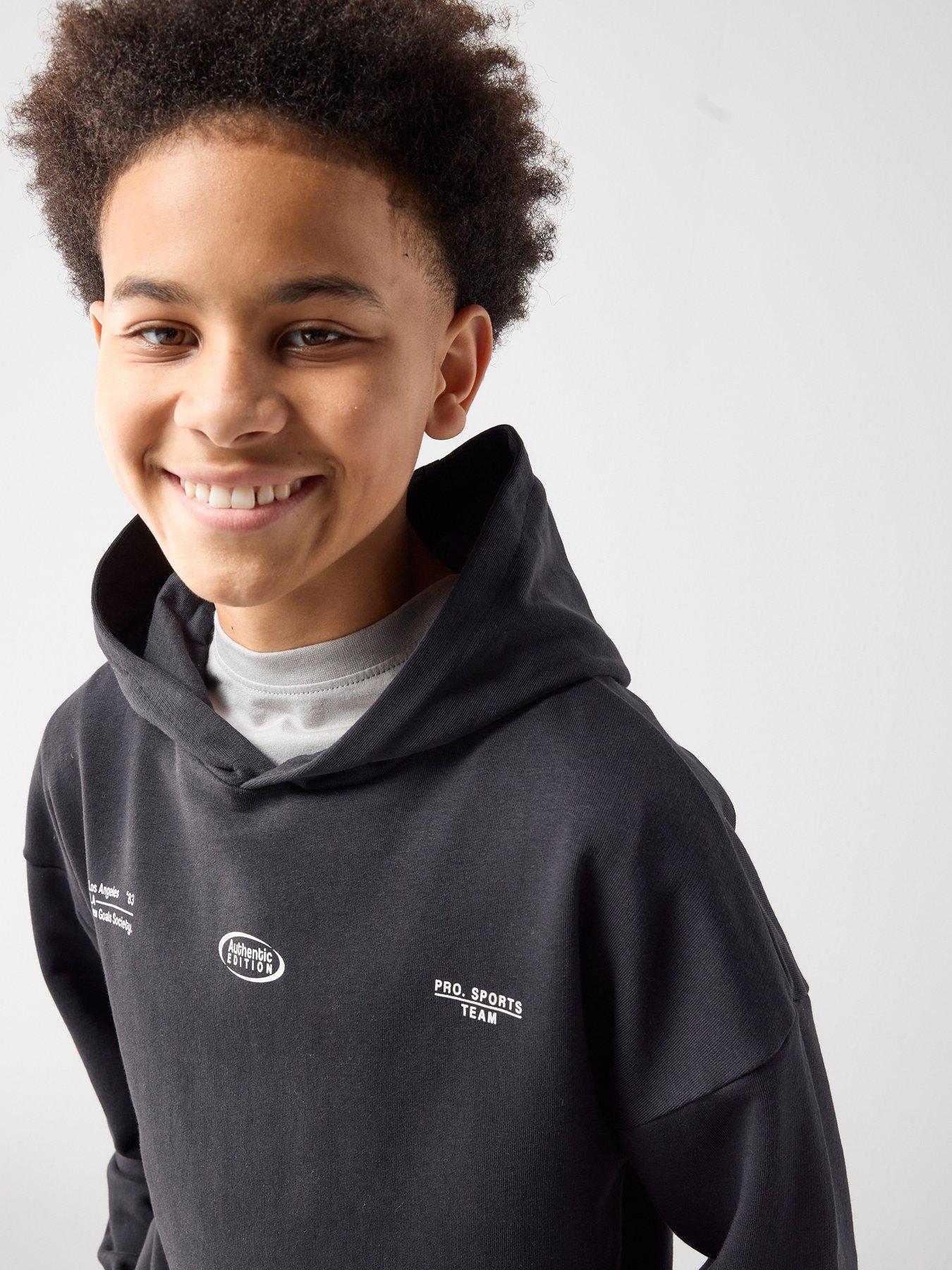Image 5 of 5 of The Very Collection Boys Multi Slogan Hoodie