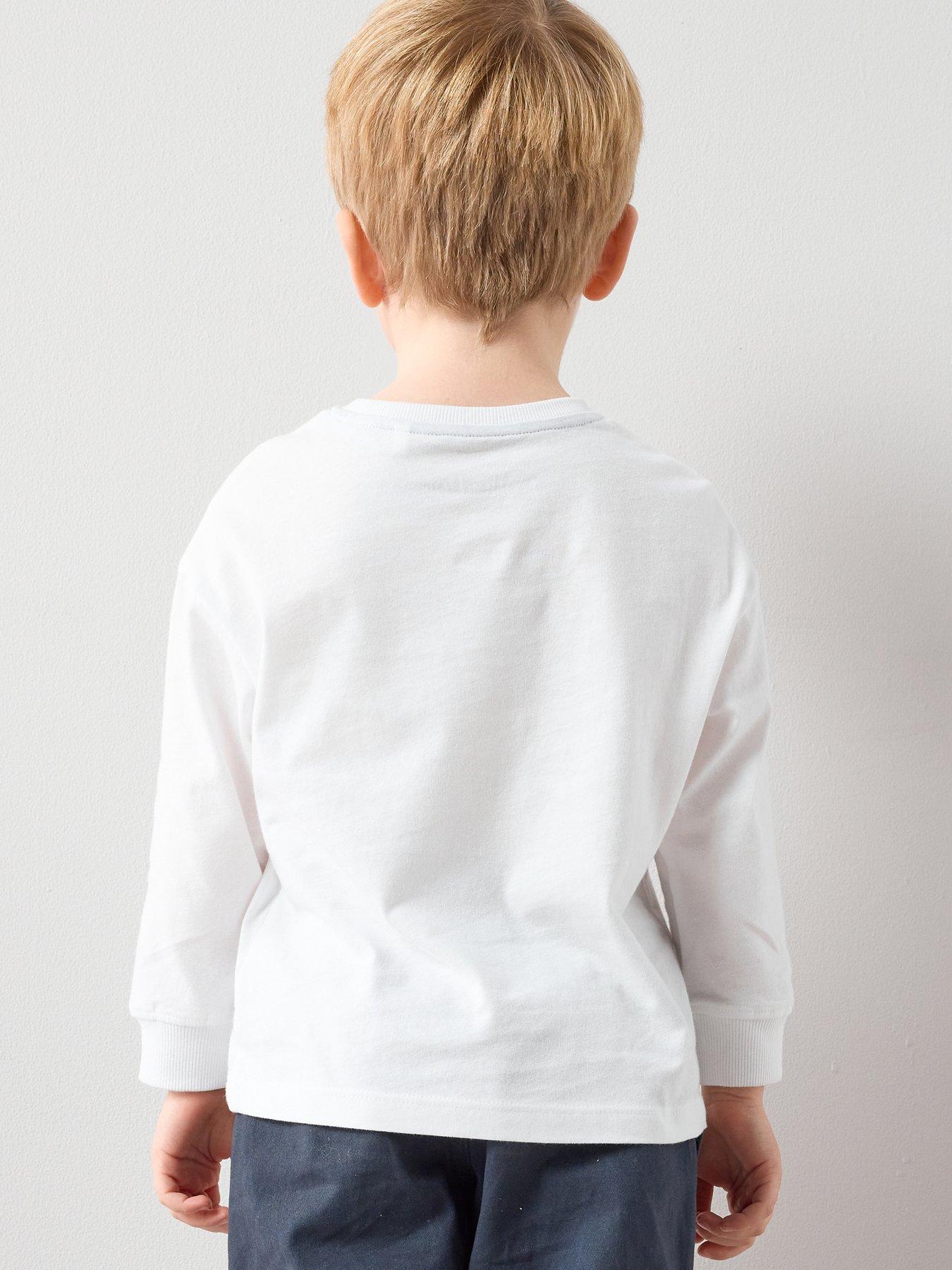 Image 2 of 5 of The Very Collection Boys Big Roar Dinosaur Long Sleeve Tshirt