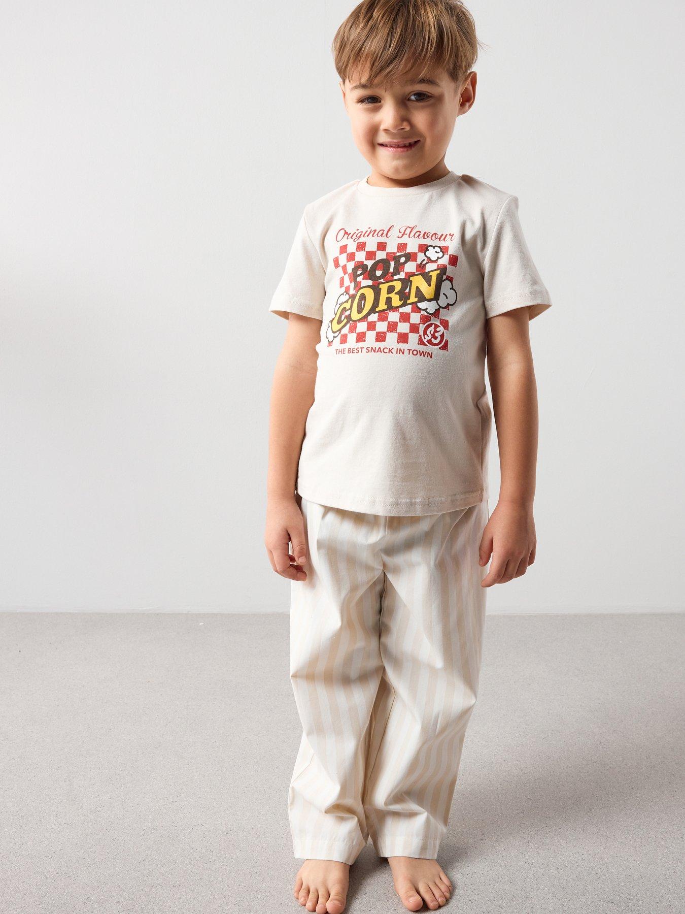Image 6 of 6 of The Very Collection Boys 2 Pack Woven Bottom Pyjama Set