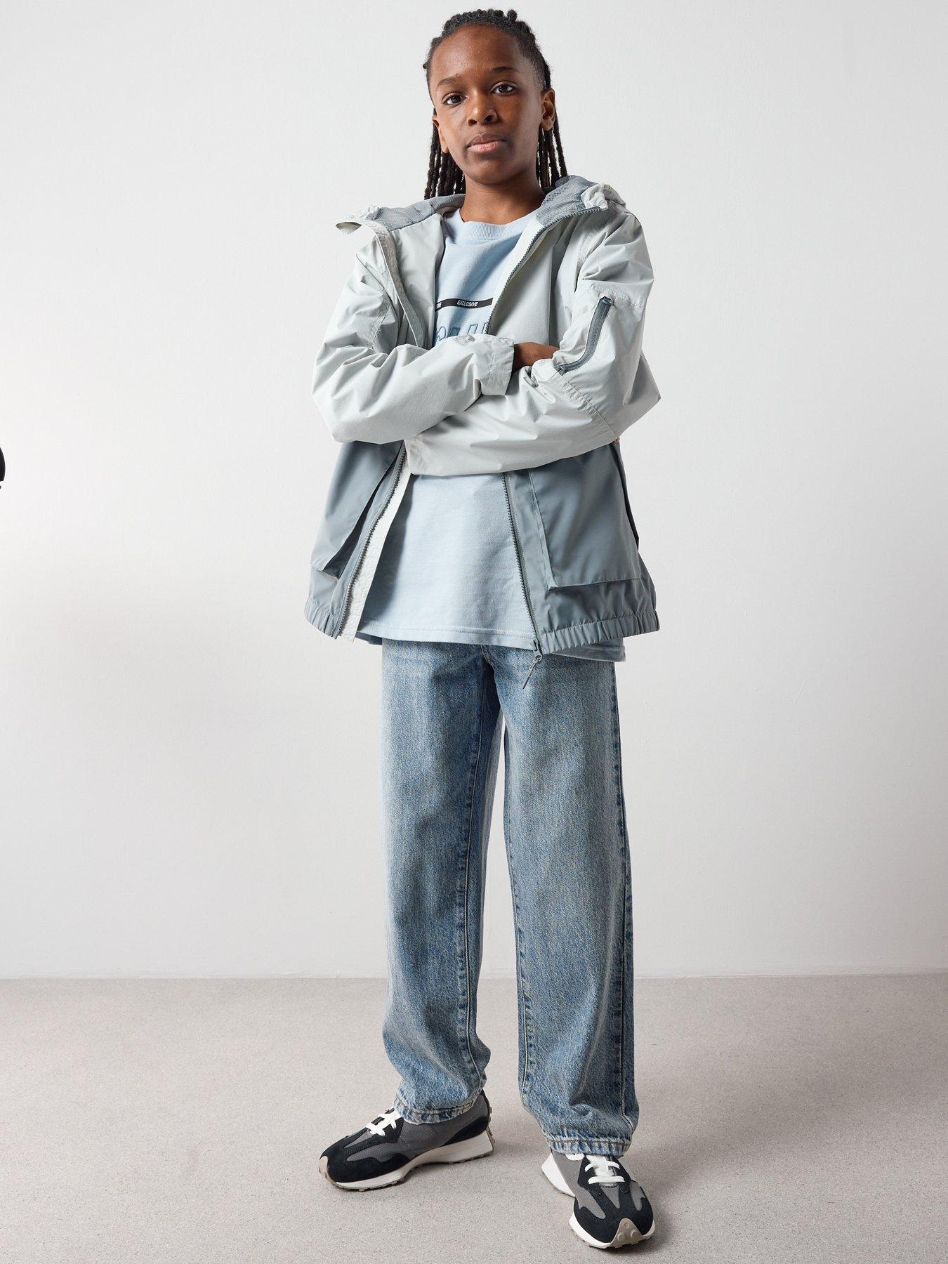 Image 3 of 7 of The Very Collection Boys 2 Tone Zip Up Jacket