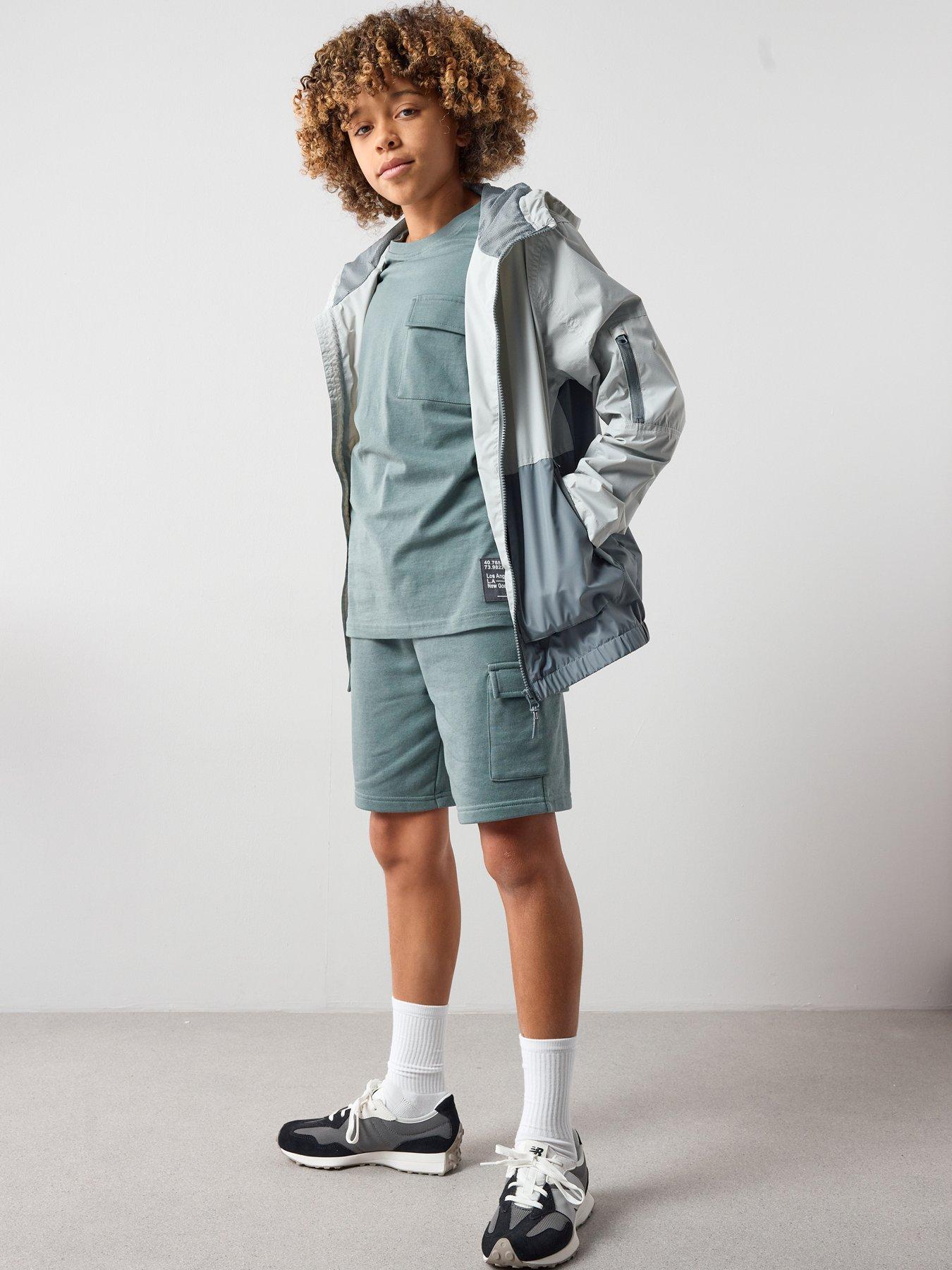 Image 6 of 7 of The Very Collection Boys 2 Tone Zip Up Jacket