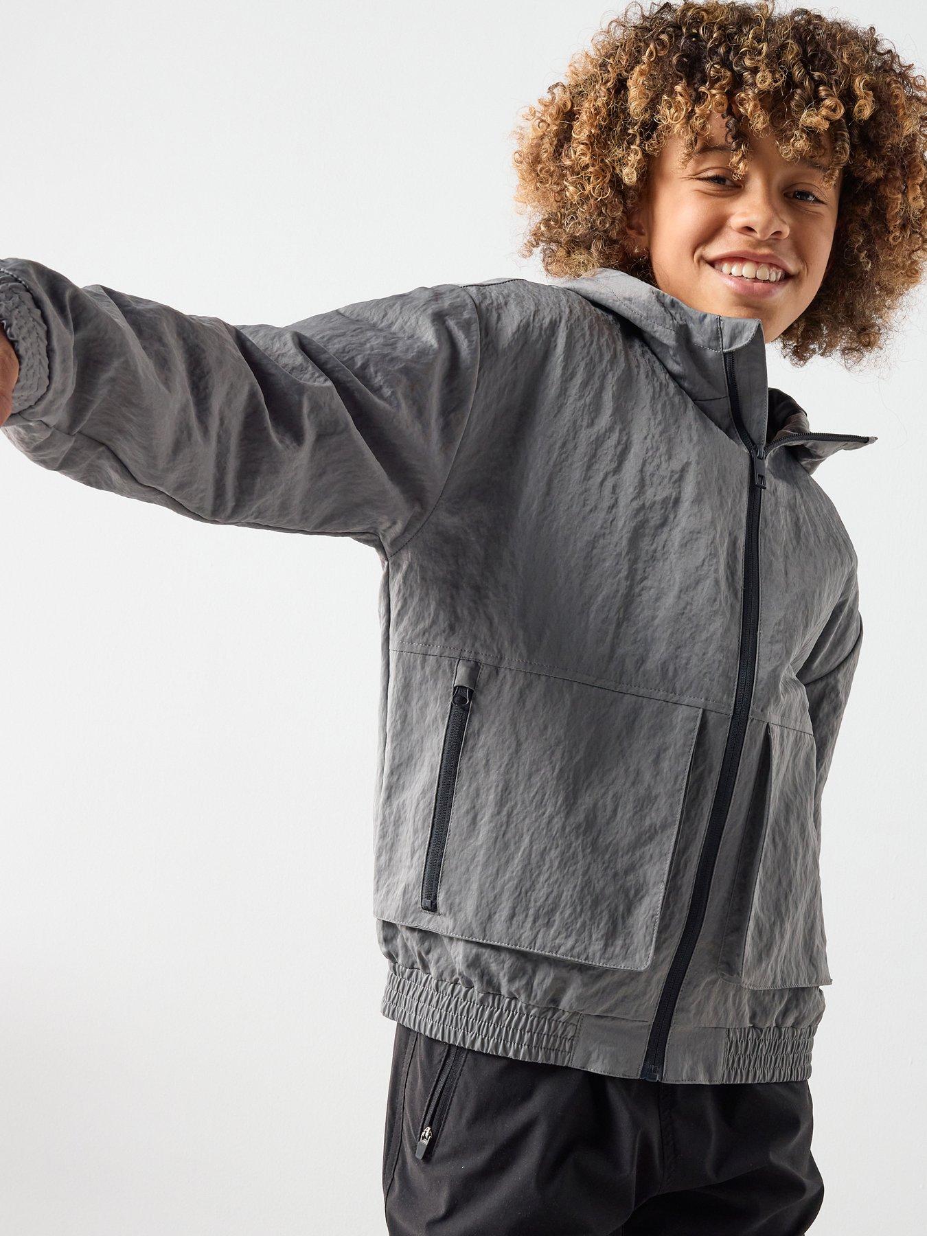 the-very-collection-boys-crinkle-detail-coat-grey