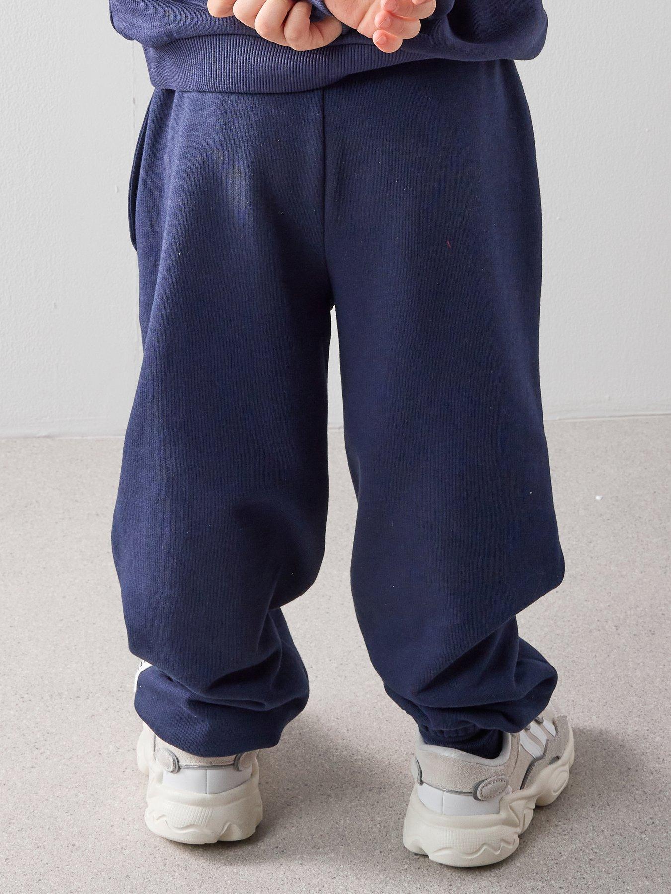 Image 3 of 6 of The Very Collection Boys 2 Pack Tab Detail Joggers - Navy / Grey