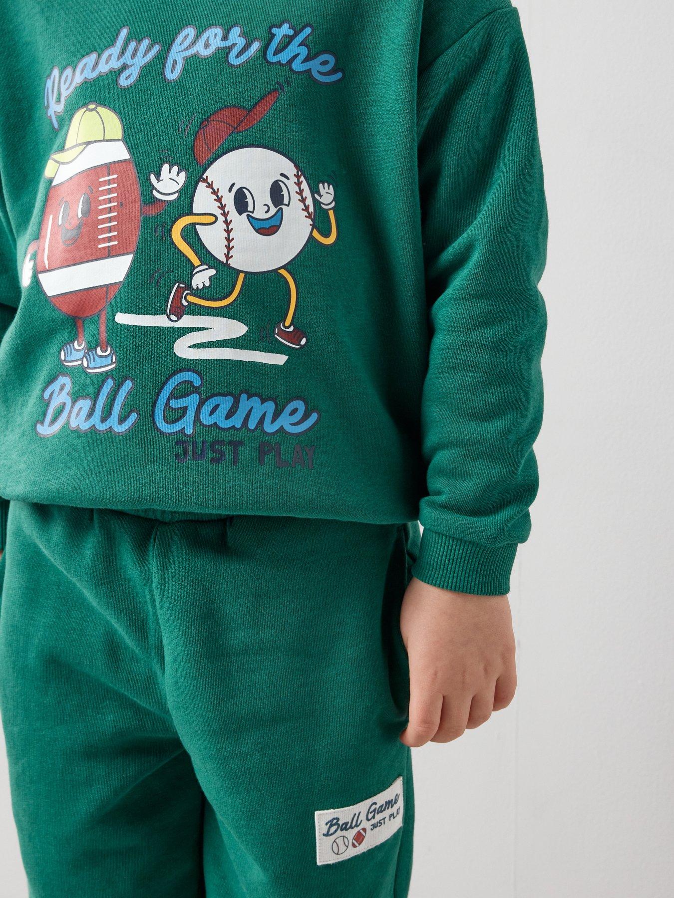 Image 4 of 5 of The Very Collection Boys Fun Charachter Sweatshirt And Joggers Set
