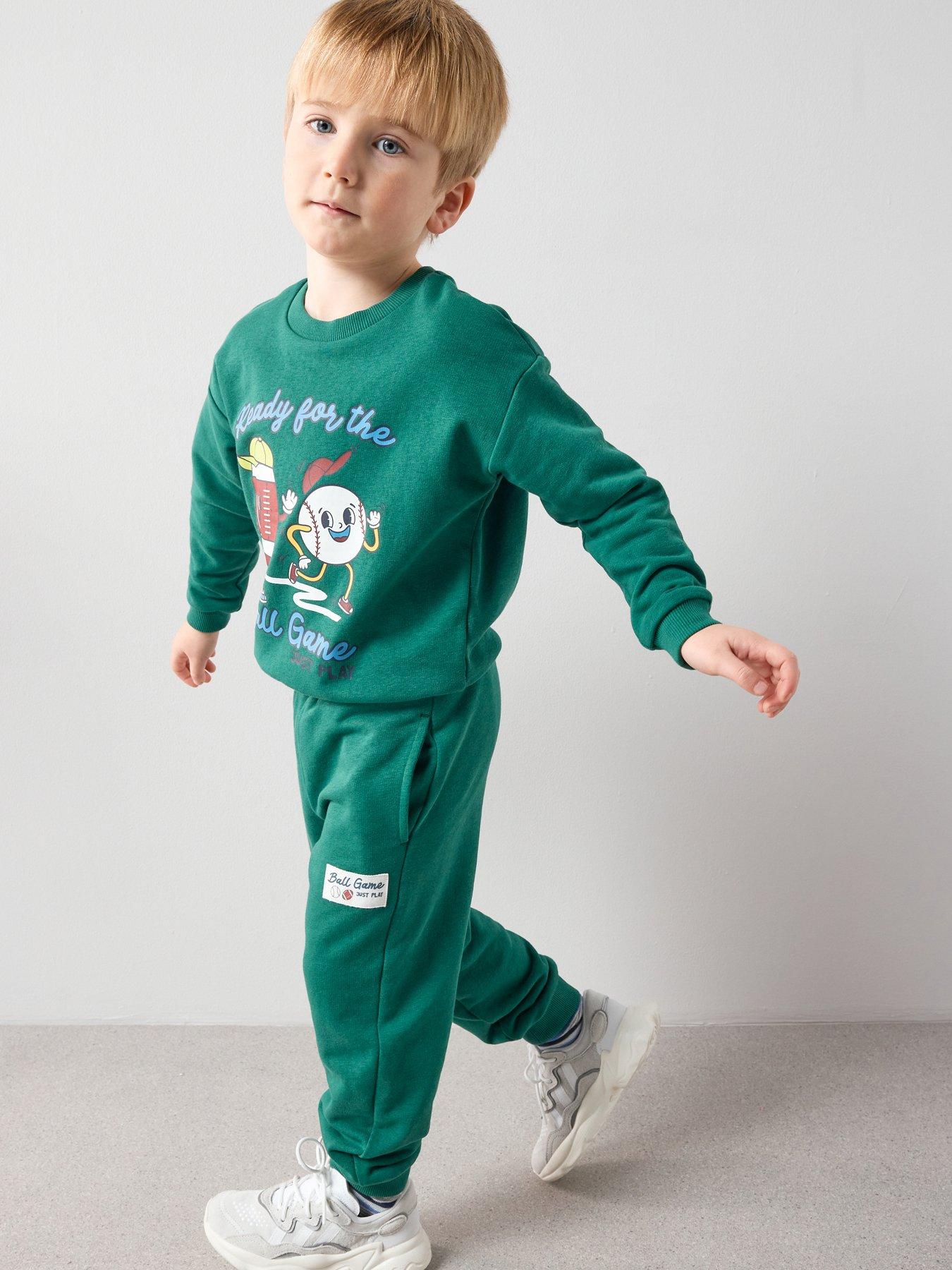 Image 5 of 5 of The Very Collection Boys Fun Charachter Sweatshirt And Joggers Set