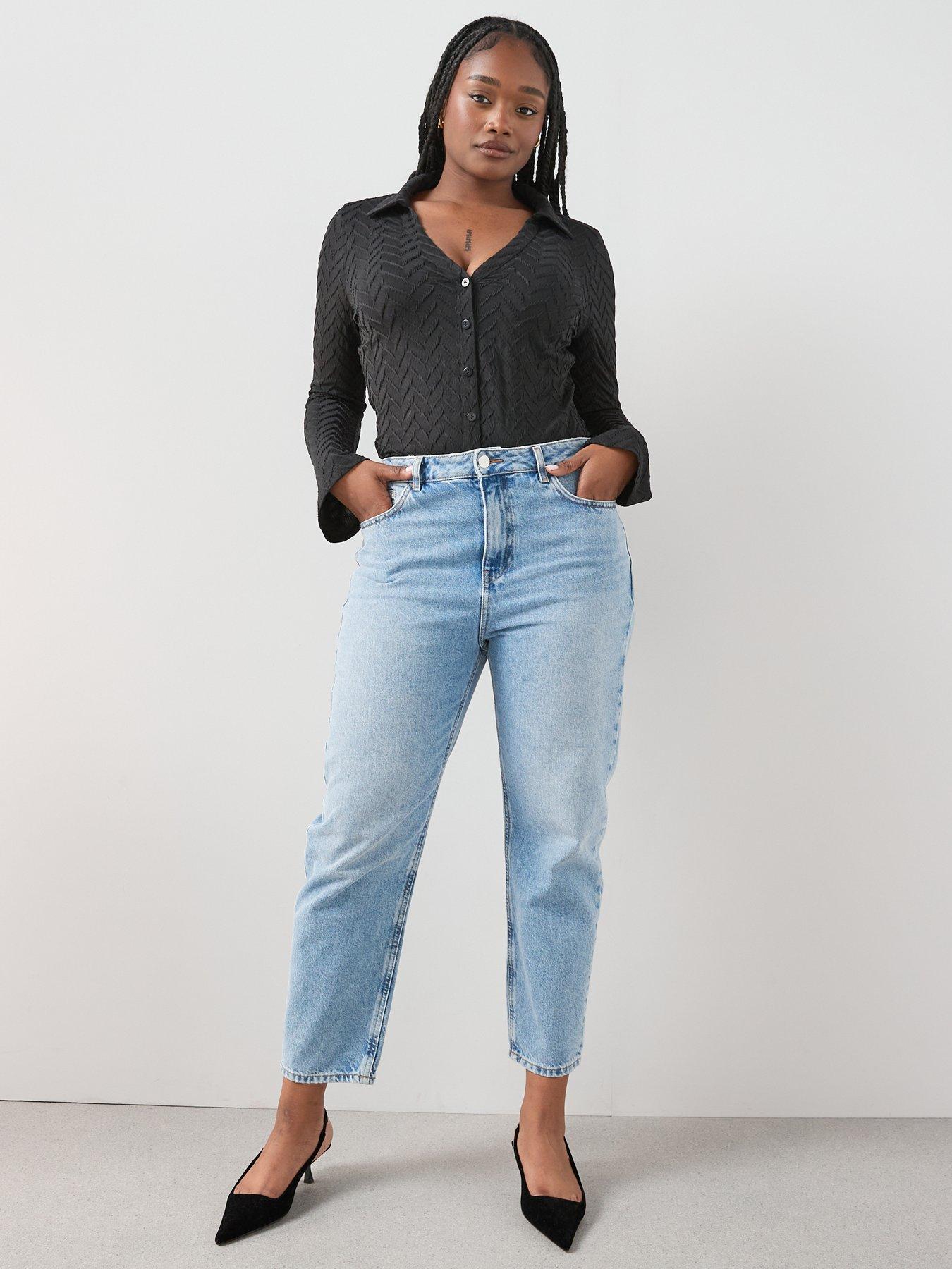 Image 3 of 6 of The Very Collection Curve Stretch Textured Shirt