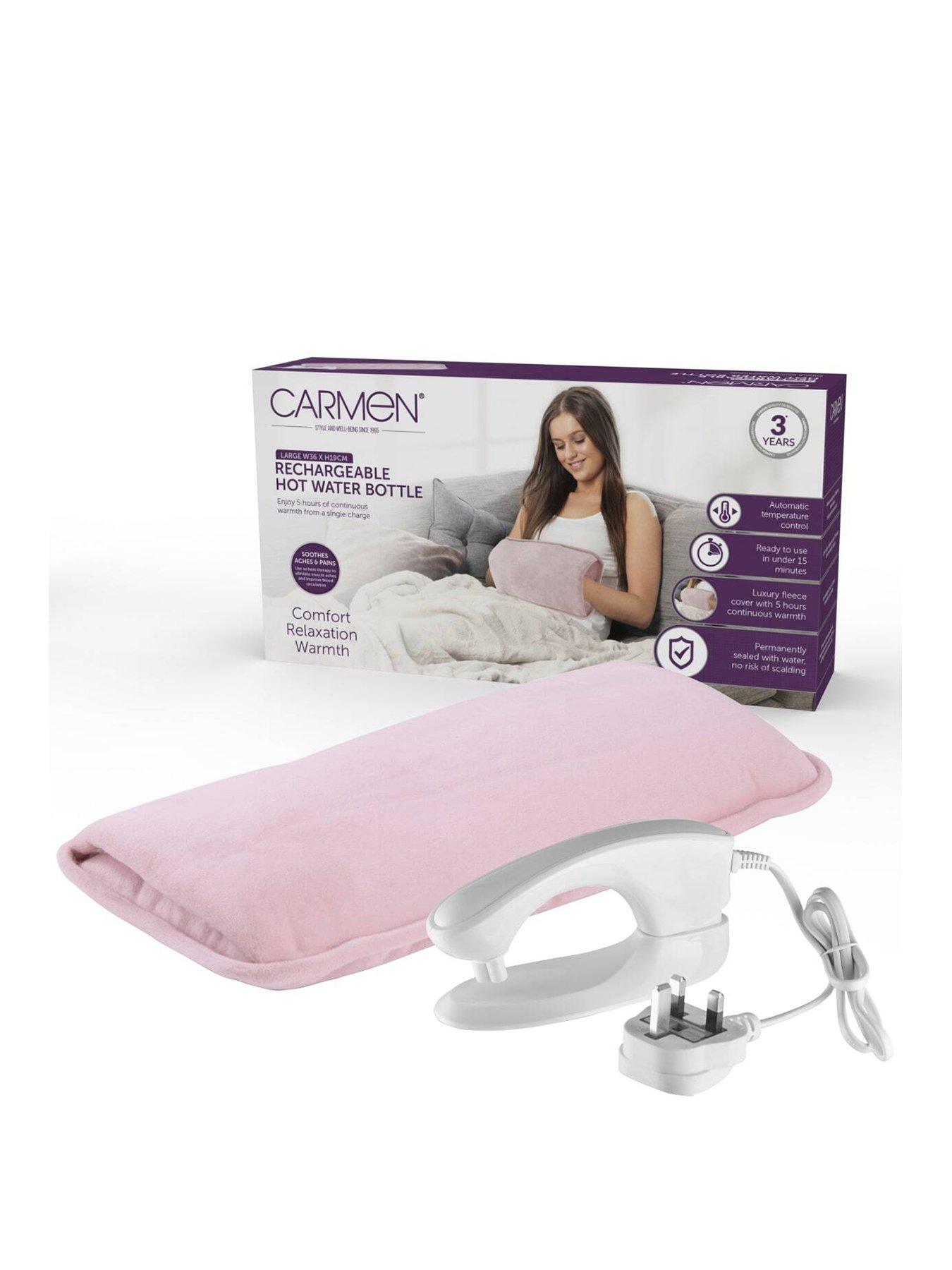 carmen-spa-rechargeable-large-hot-water-bottle--pinkstillFront