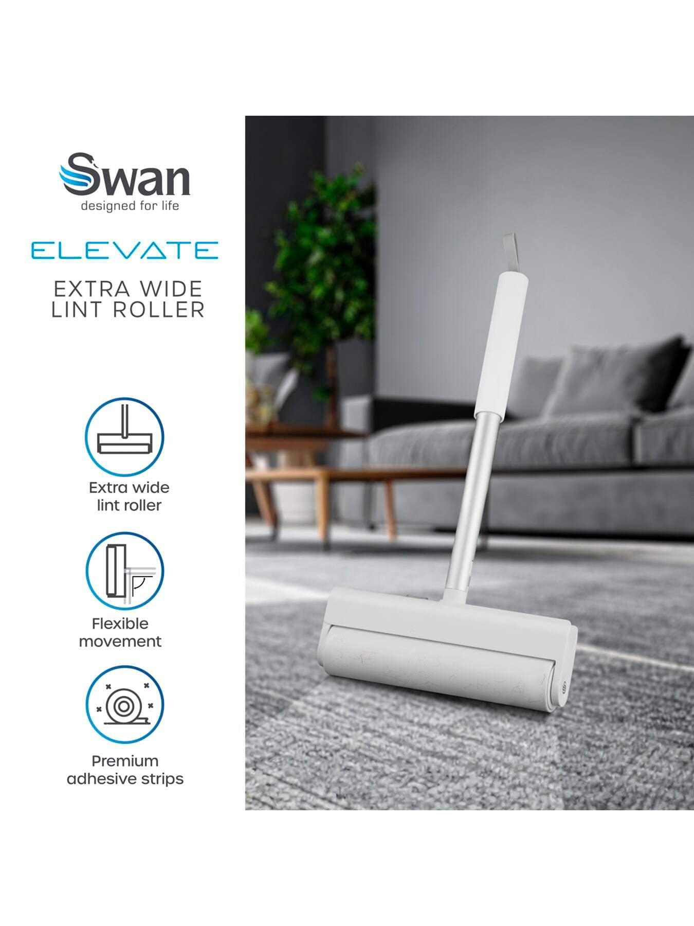 swan-elevate-extra-wide-handheld-lint-rollerstillFront