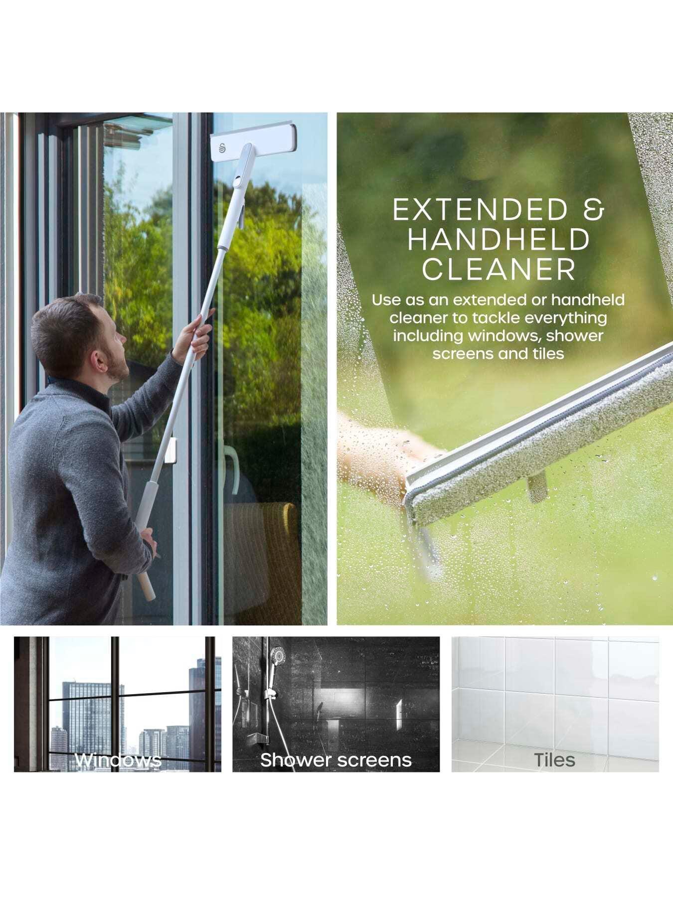 Image 3 of 7 of Swan Elevate 2-in-1 Extendable Window Cleaning