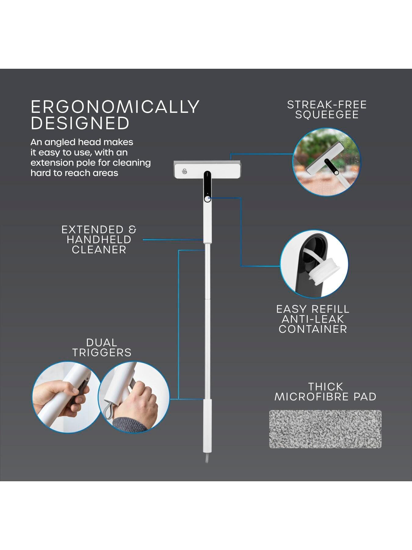 Image 5 of 7 of Swan Elevate 2-in-1 Extendable Window Cleaning