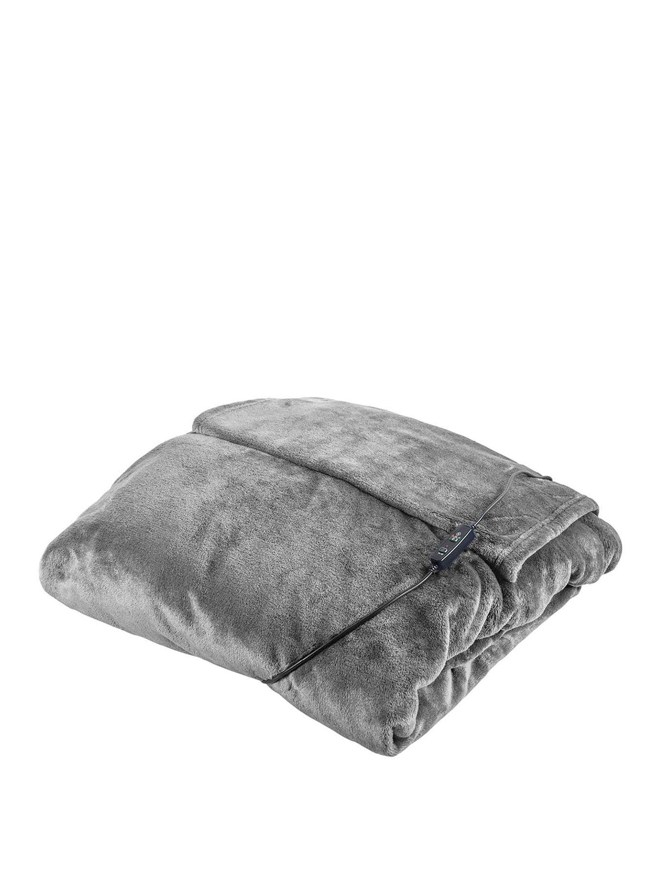 Image 2 of 7 of Carmen Wearable blanket with keep warm heated front pocket &ndash; Grey