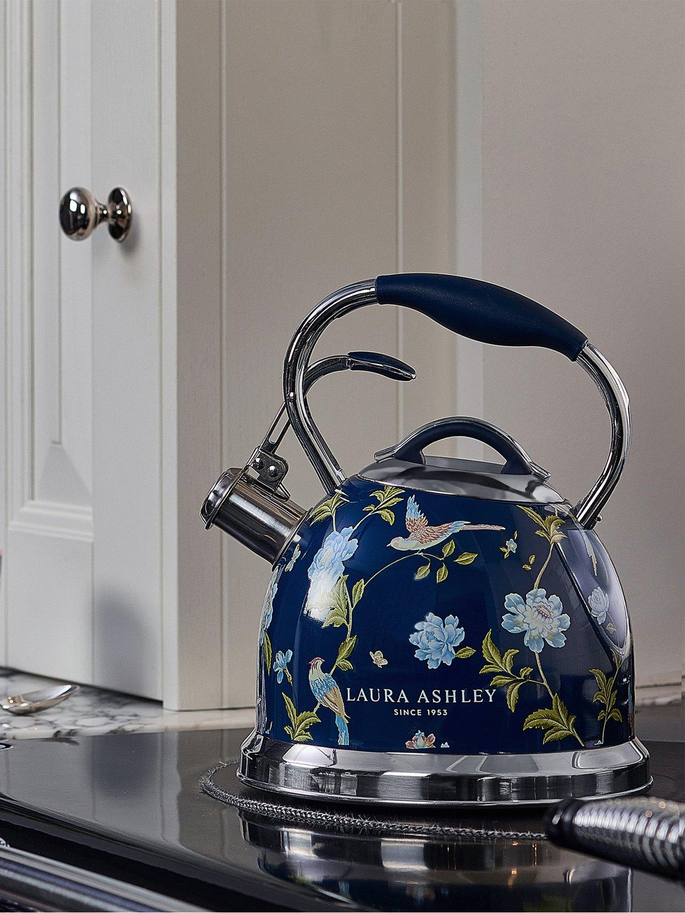 Image 1 of 6 of Laura Ashley Stove Top Kettle 2.5L -&nbsp;Elveden Navy