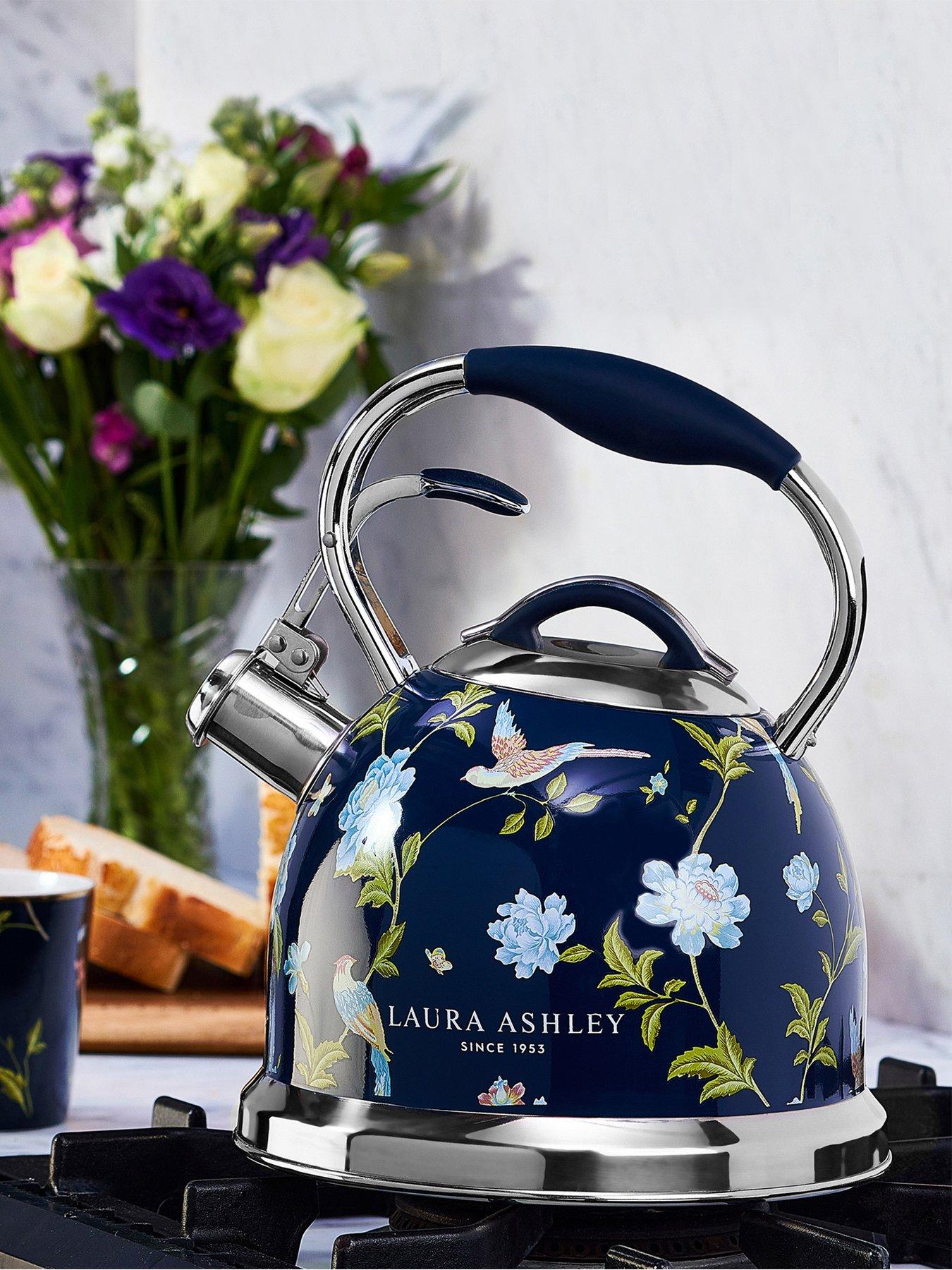 Image 3 of 6 of Laura Ashley Stove Top Kettle 2.5L -&nbsp;Elveden Navy
