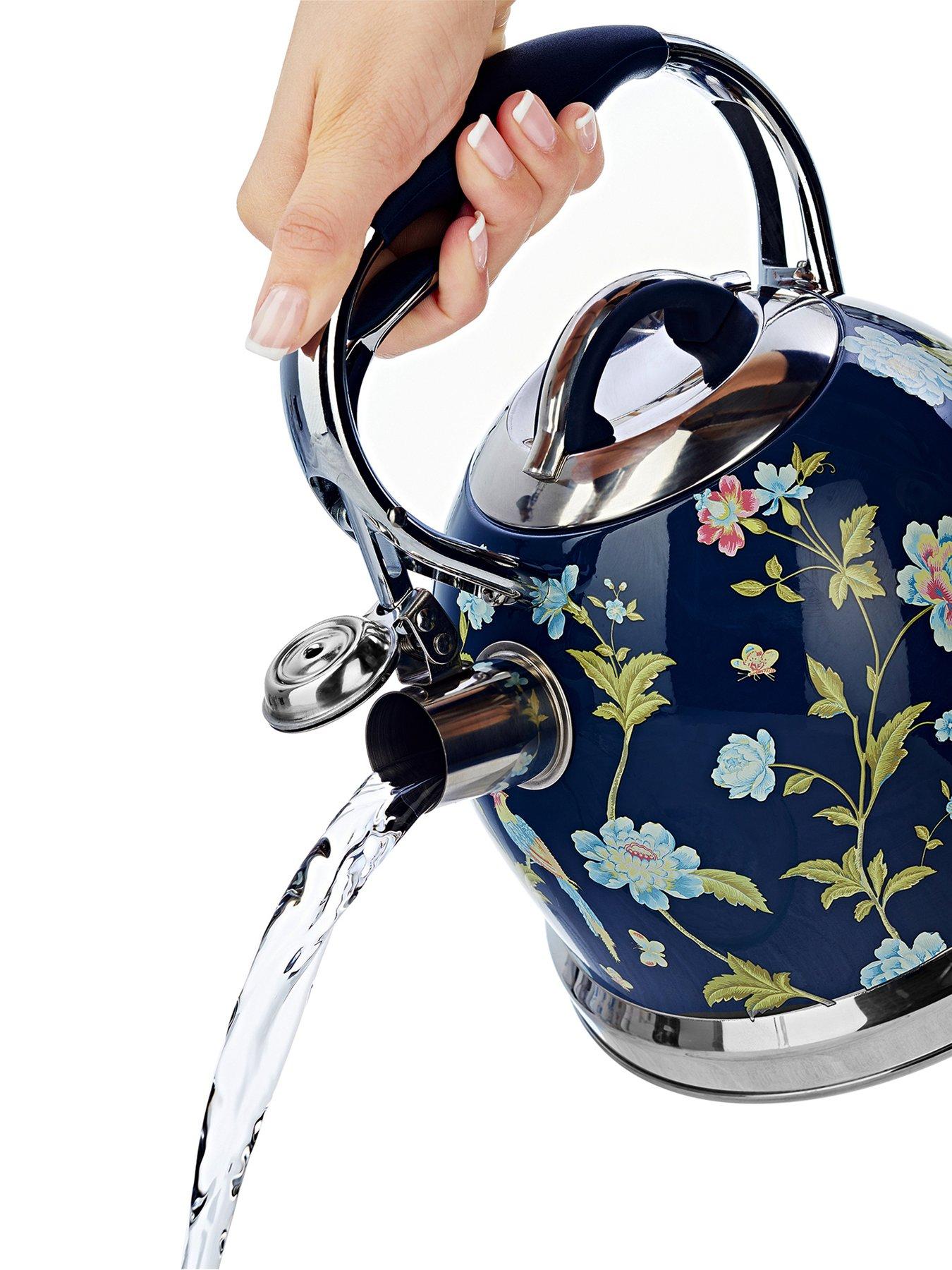 Image 6 of 6 of Laura Ashley Stove Top Kettle 2.5L -&nbsp;Elveden Navy