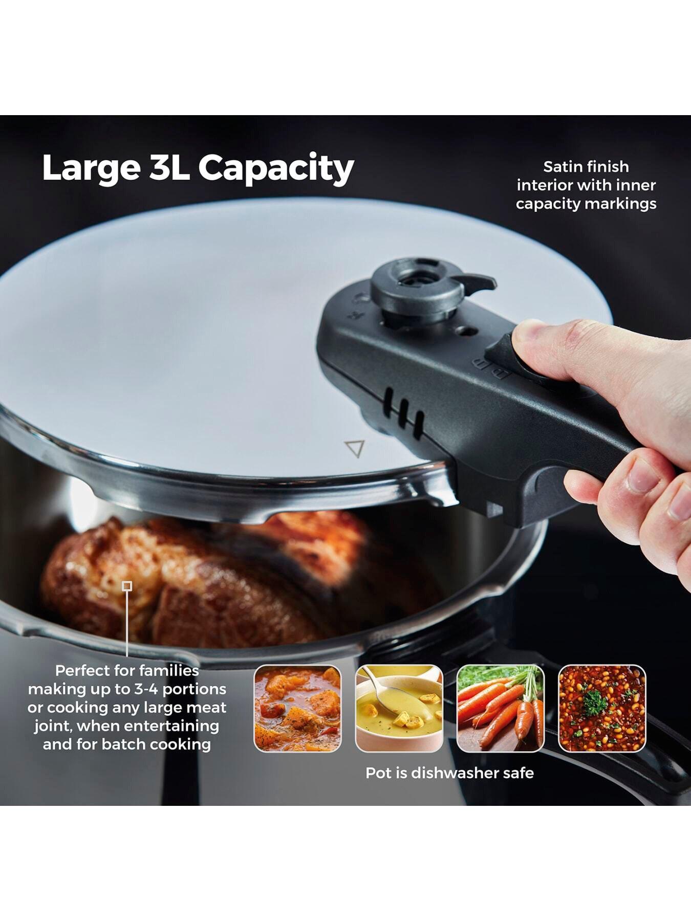 Image 5 of 6 of Tower 3l/20cm Pressure Cooker