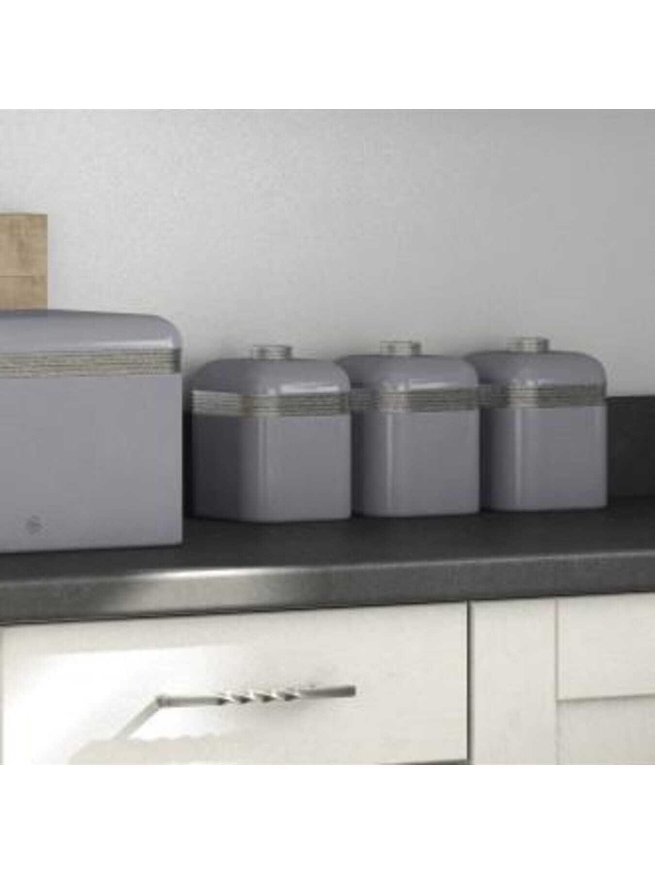 Image 2 of 4 of Swan Retro Set Of 3 Canisters