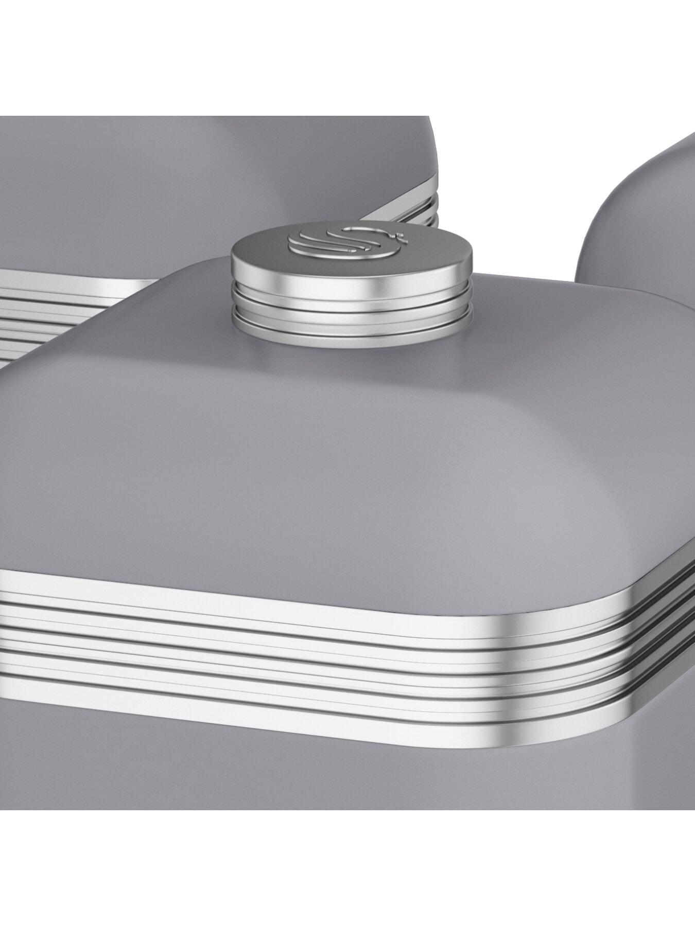 Image 3 of 4 of Swan Retro Set Of 3 Canisters