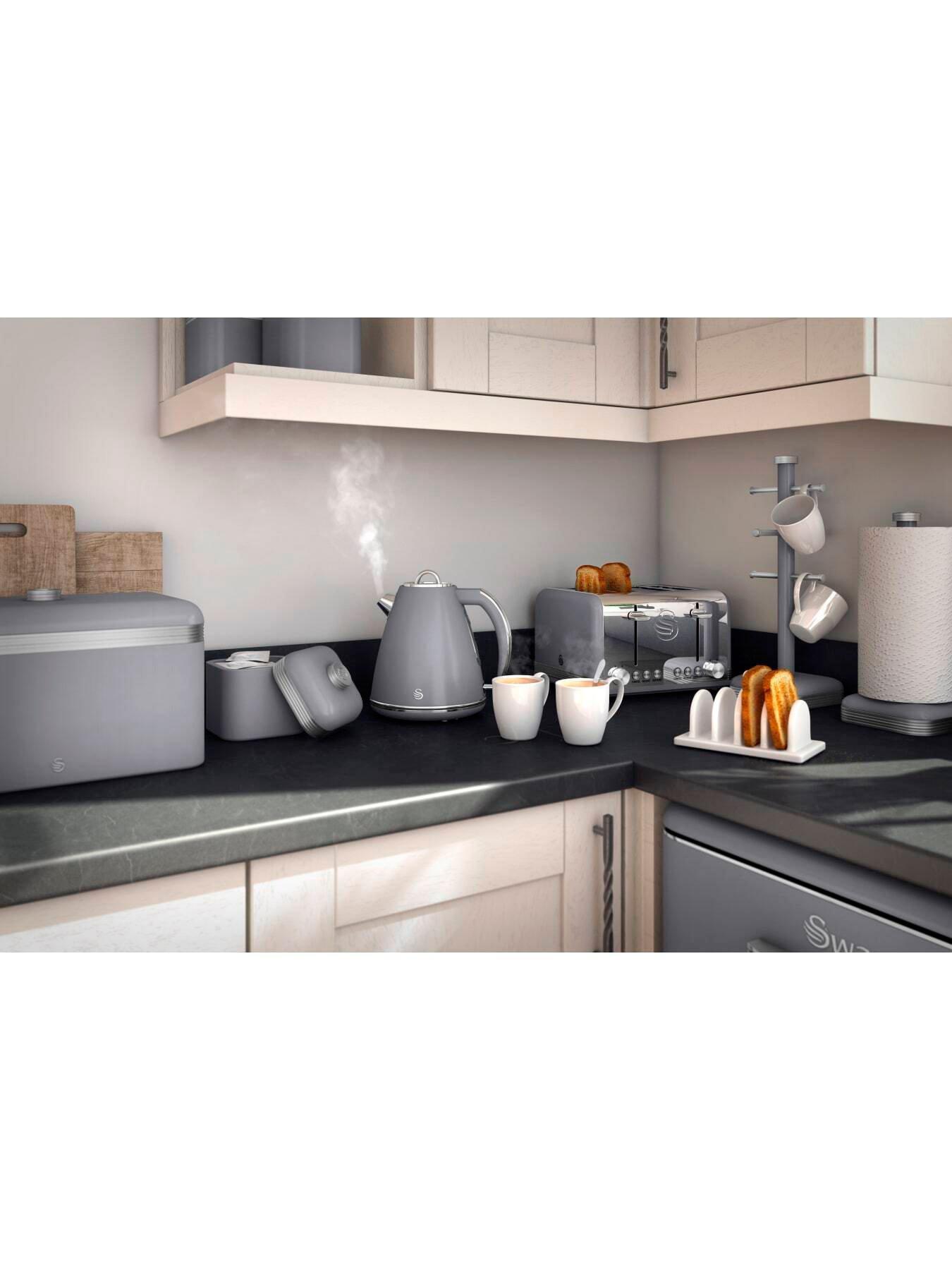 Image 4 of 4 of Swan Retro Set Of 3 Canisters