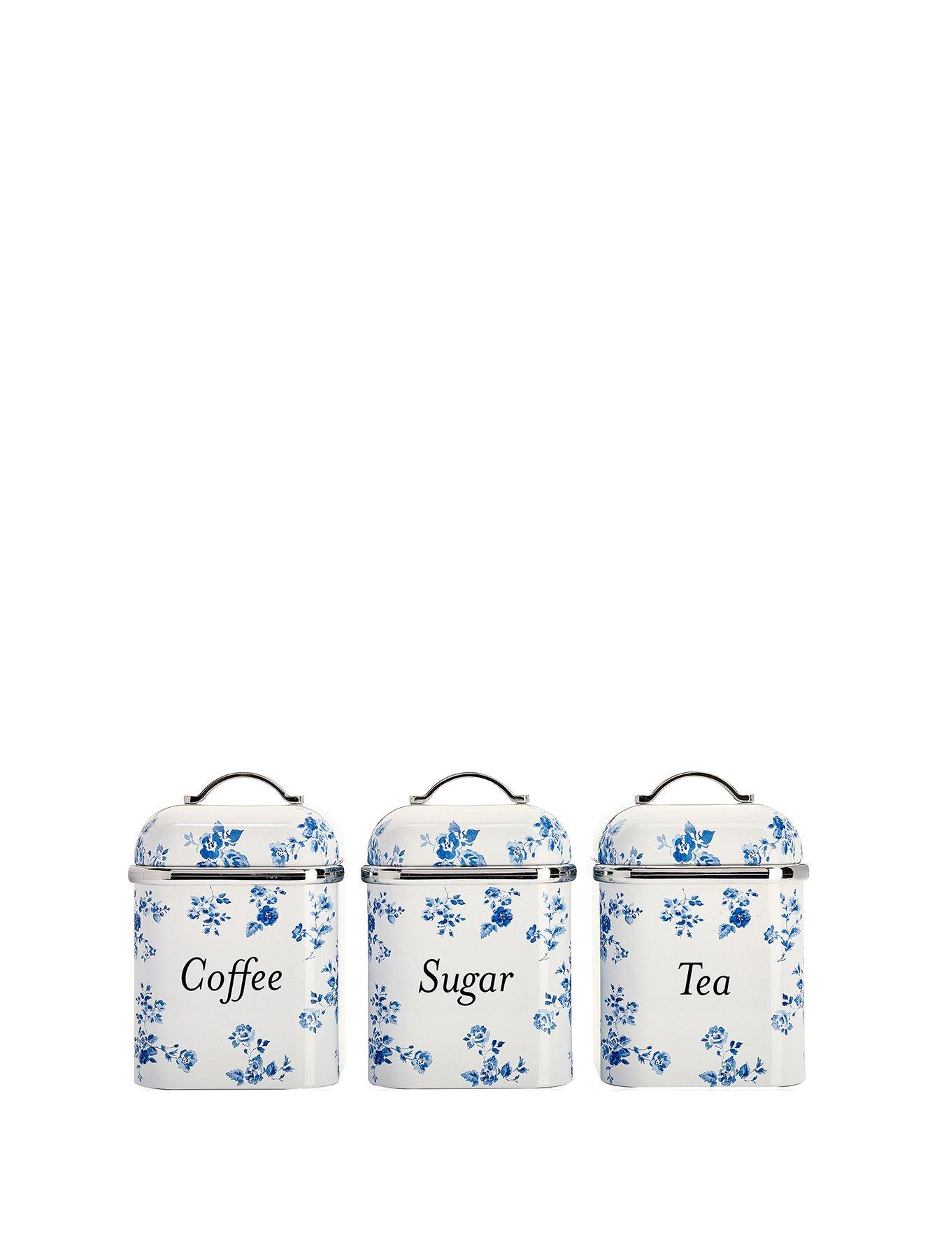 Image 2 of 5 of Laura Ashley Laura Ashley Set Of 3 Canisters