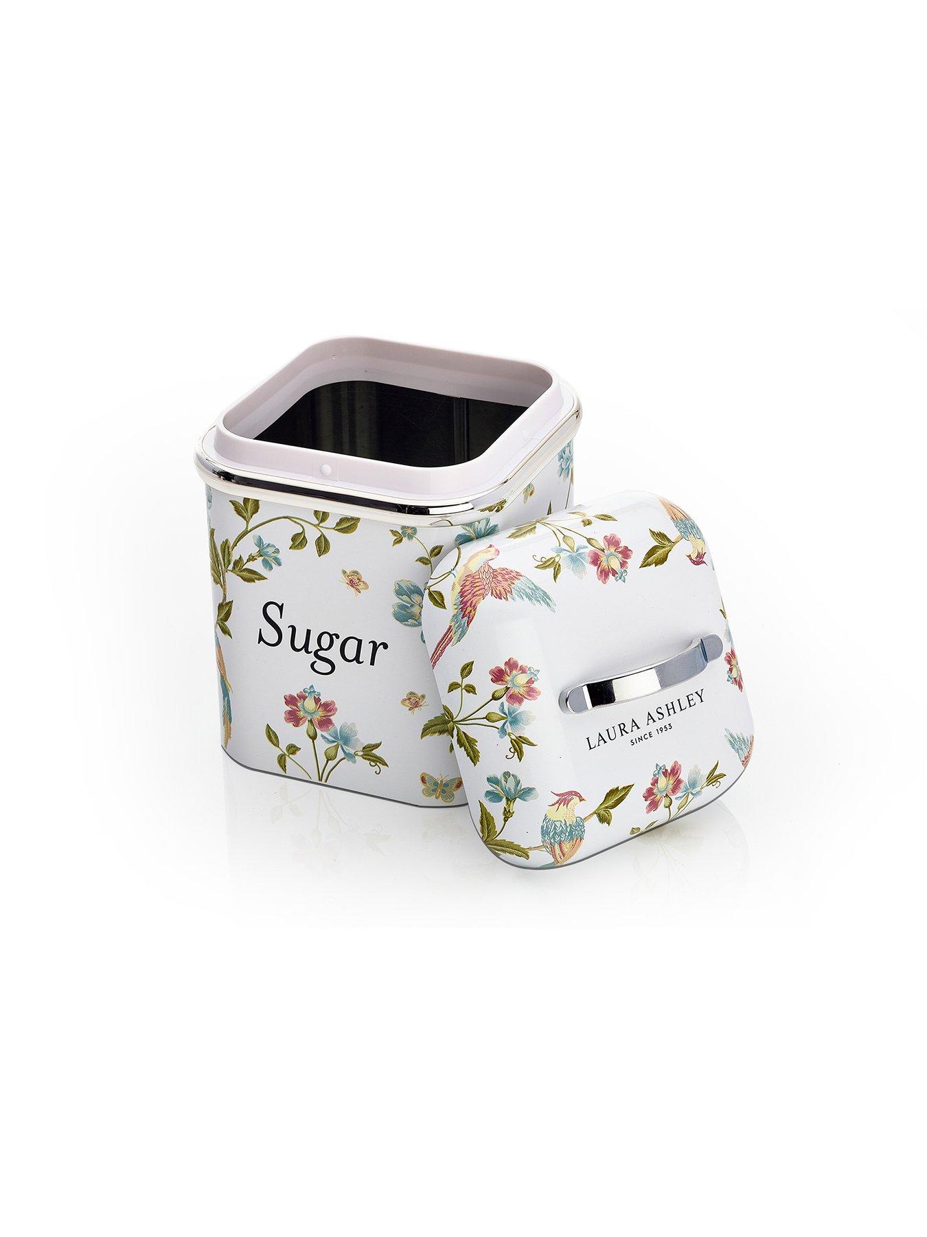 Image 3 of 6 of Laura Ashley 3 Canister Set -&nbsp;Elveden White