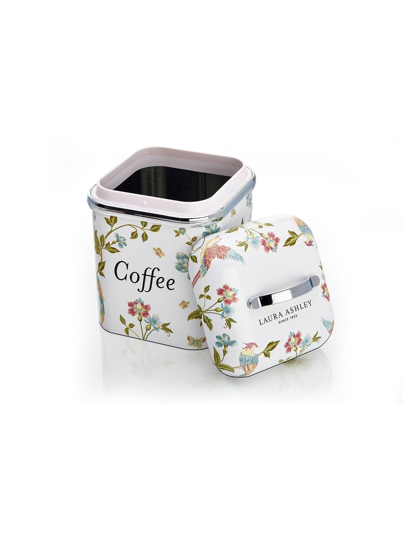 Image 5 of 6 of Laura Ashley 3 Canister Set -&nbsp;Elveden White