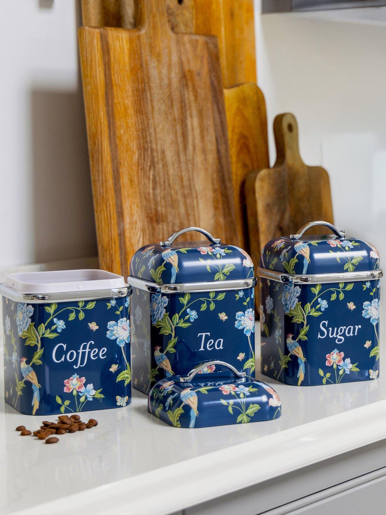 Laura Ashley Laura Ashley Set Of 3 Canisters