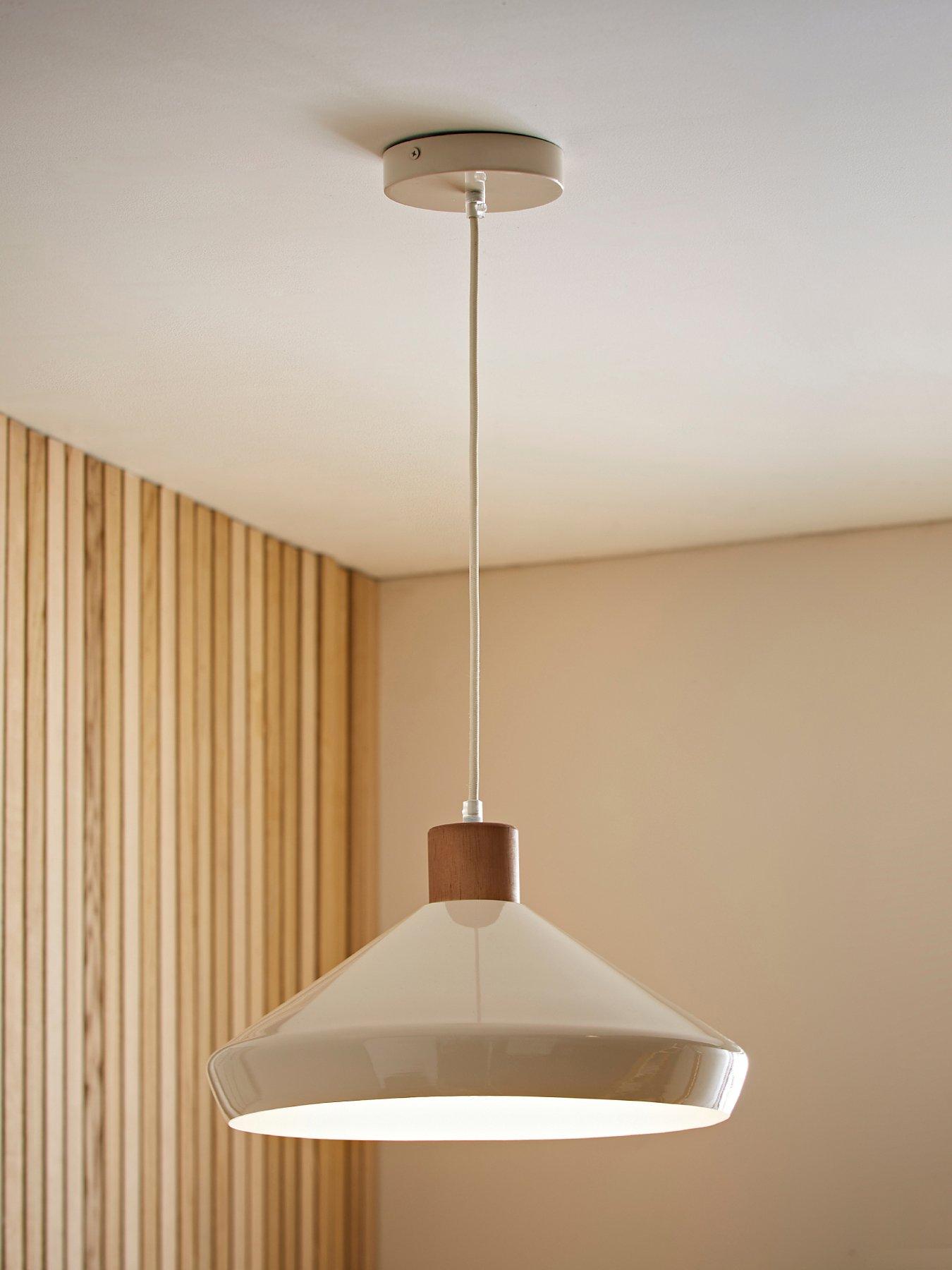 valuelights-parker-cream-and-walnut-pendant-ceiling-light