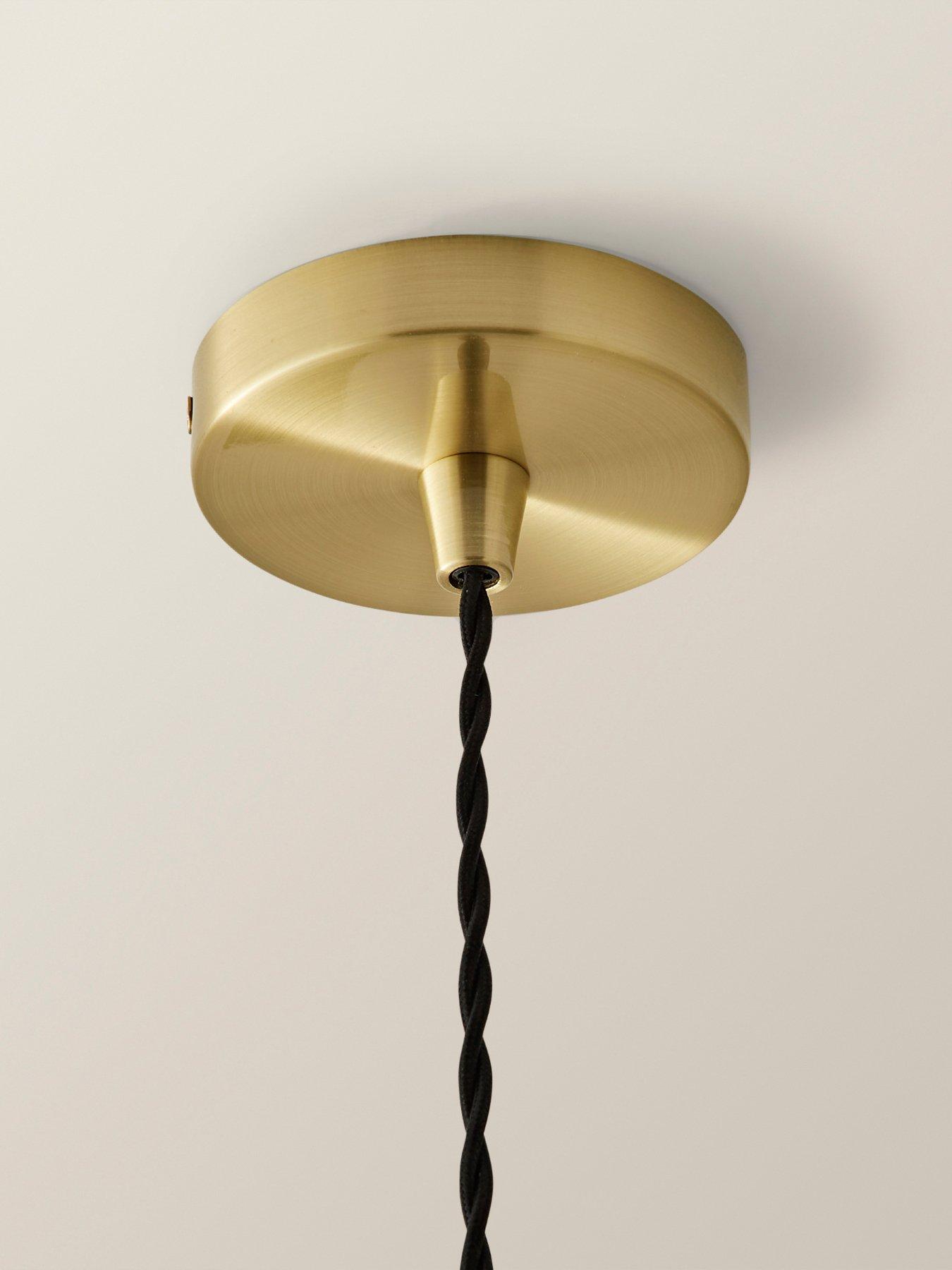 ValueLights Sputnik Gold 8 Way Glass Globe Pendant Ceiling Light | Very ...