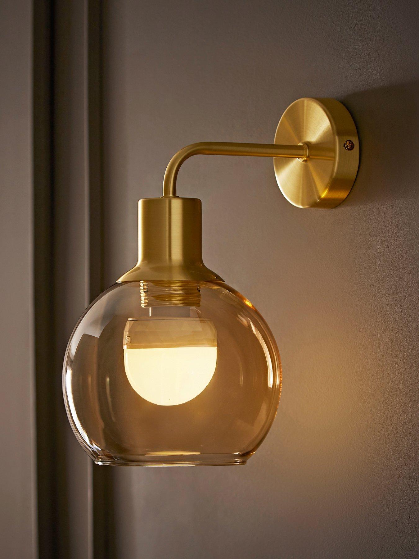 valuelights-bellamy-gold-glass-globe-rechargeable-wall-light