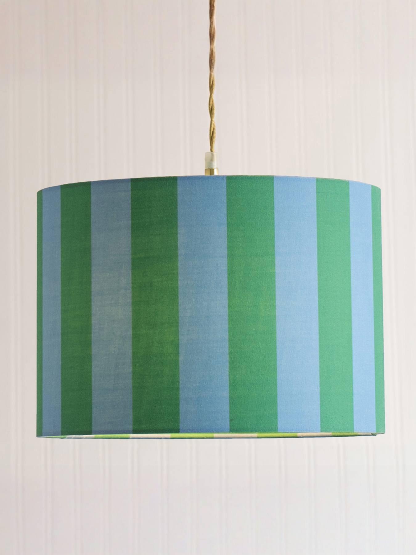 ValueLights Callie Large Colour Clash Shade In Blue And Green