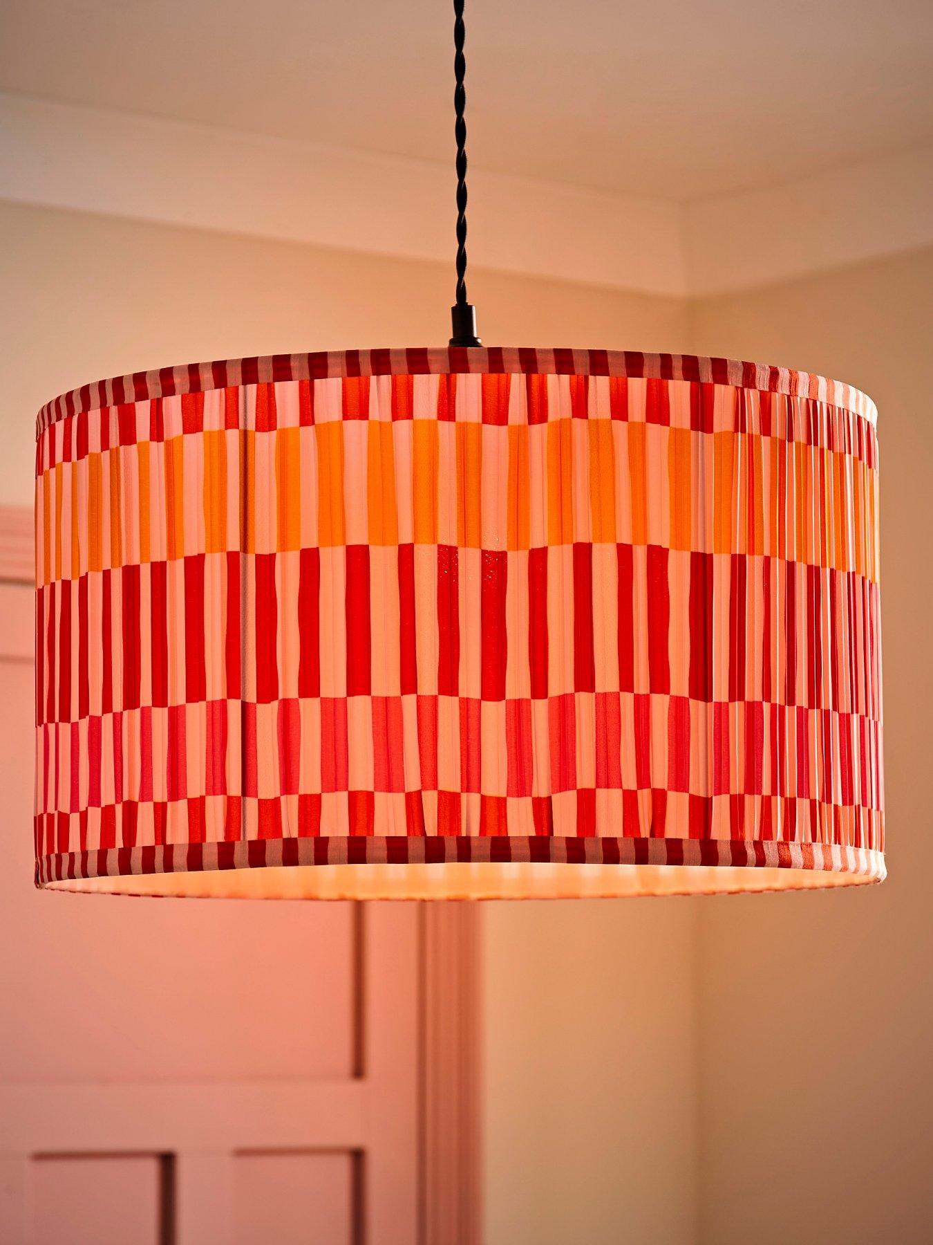 valuelights-rae-large-pleated-stripe-multicolour-drum-easy-fit-ceiling-light-lamp-shadeback