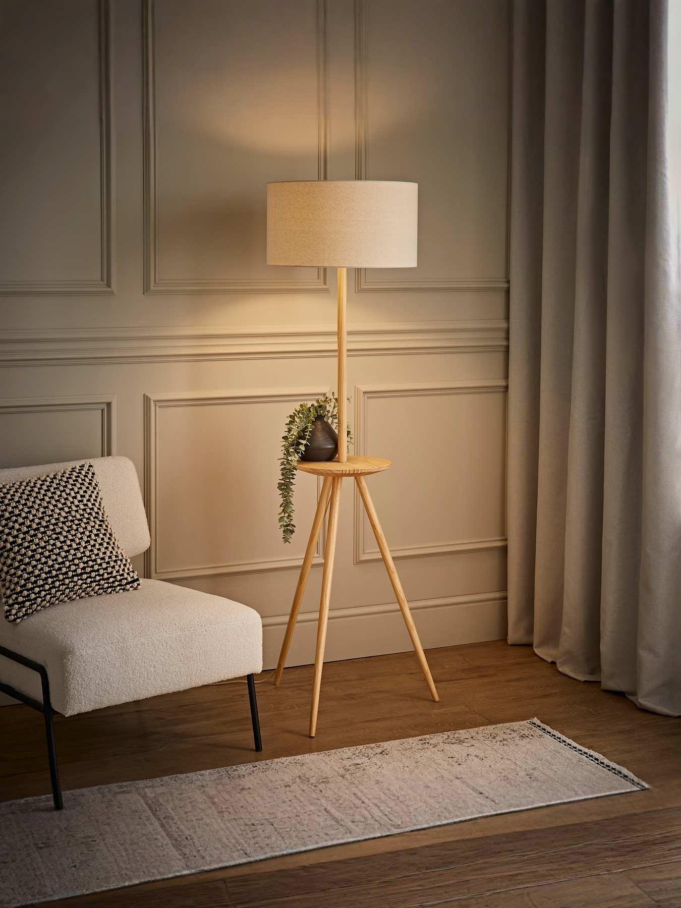 valuelights-desmond-side-table-tripod-floor-lamp-with-natural-linen-lamp-shade