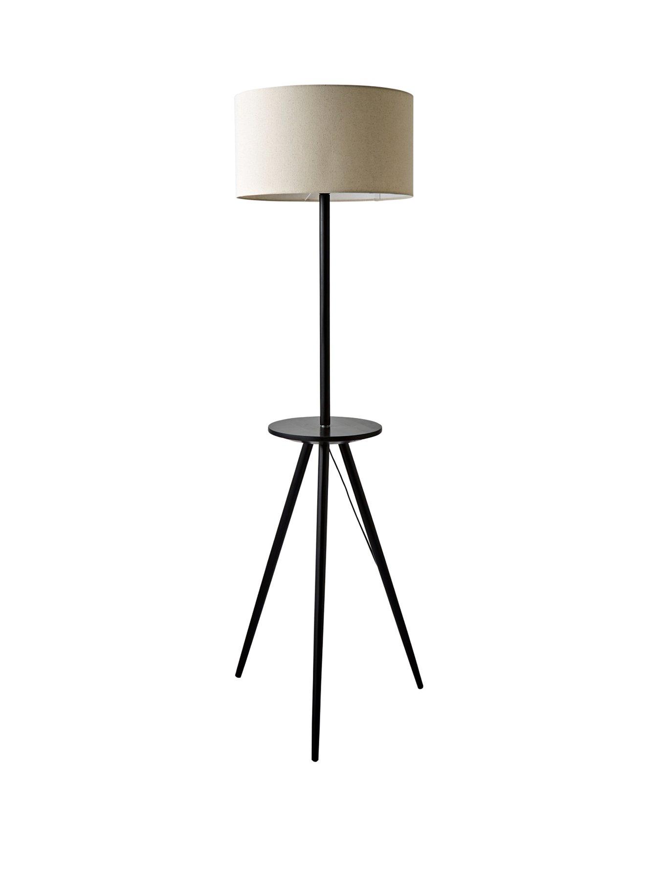 valuelights-desmond-side-table-tripod-black-floor-lamp-with-natural-linen-lamp-shadestillFront