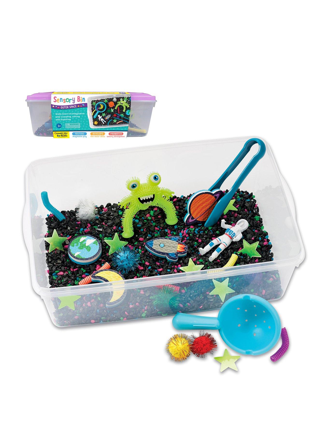 Image 1 of 8 of Creativity for Kids Sensory Bin - Outer Space