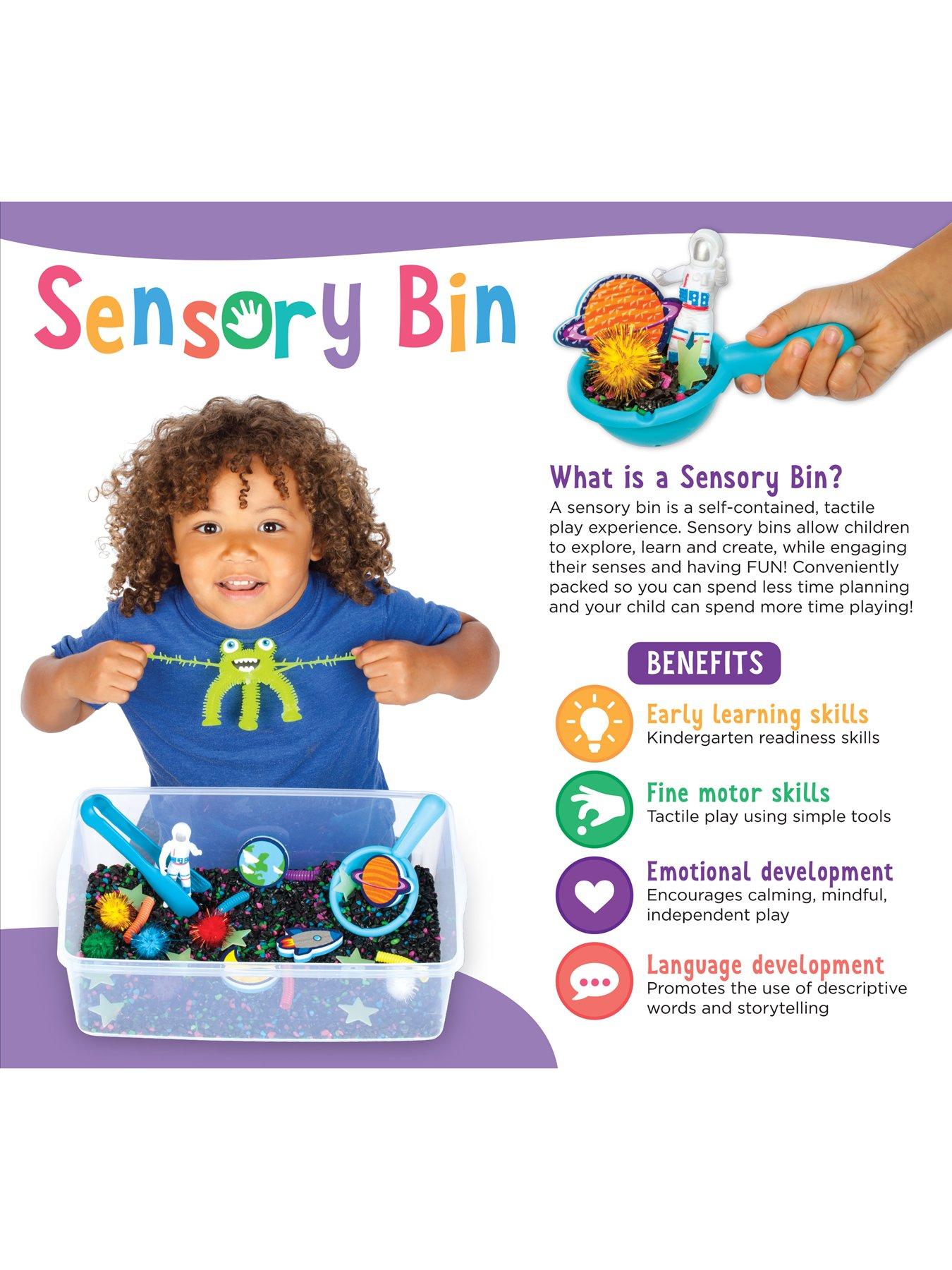 Image 7 of 8 of Creativity for Kids Sensory Bin - Outer Space