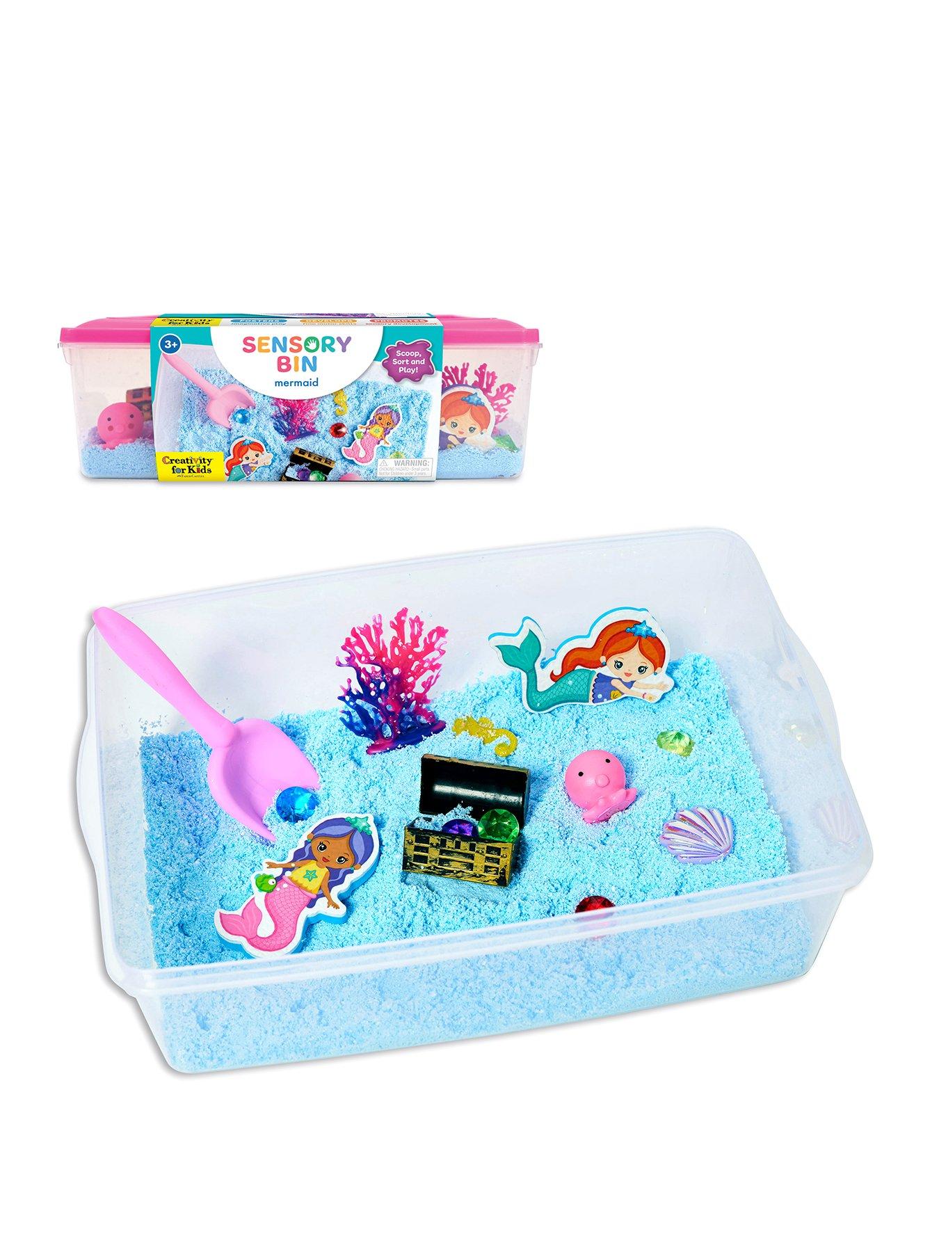 Image 1 of 8 of Creativity for Kids Sensory Bin - Mermaid