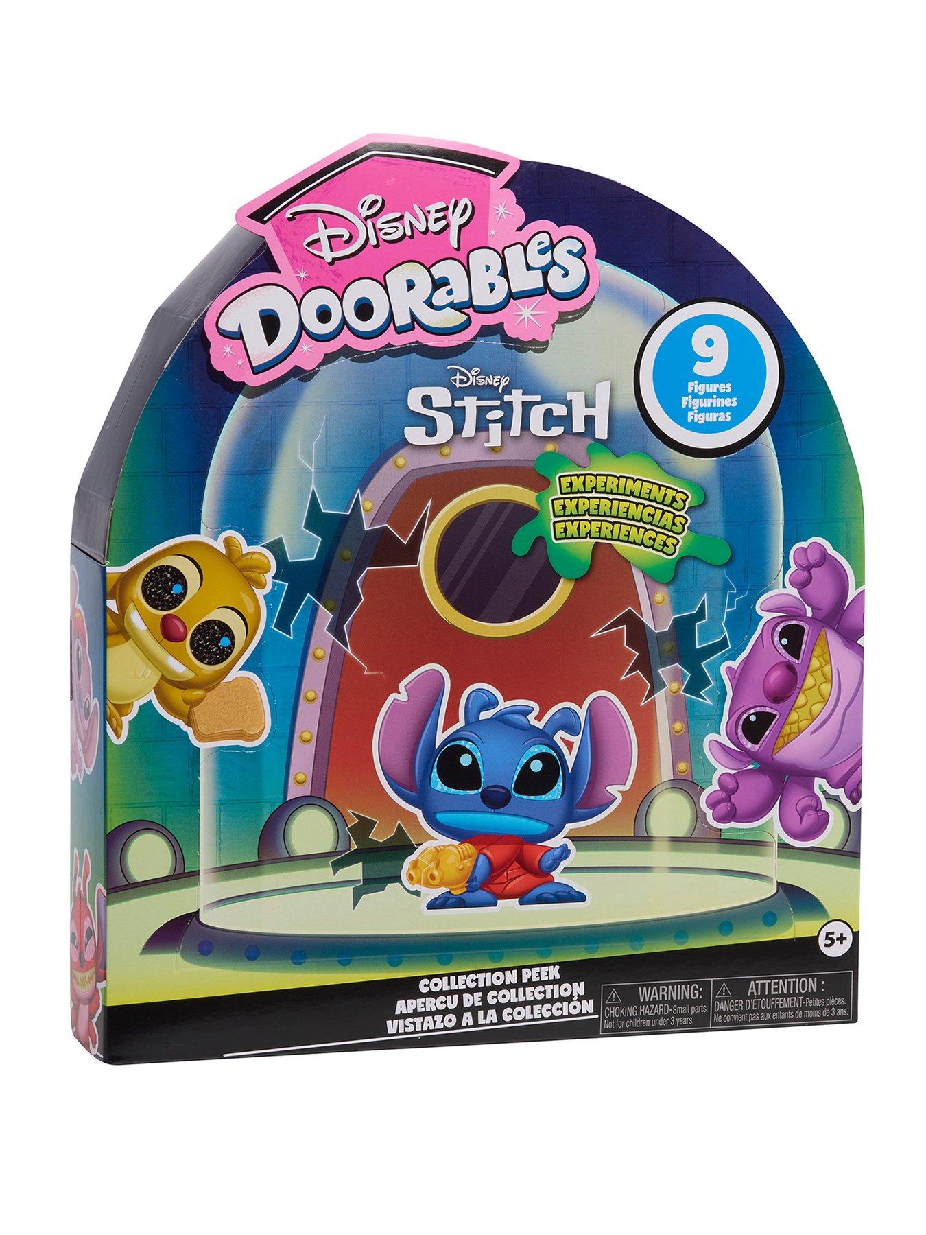 Image 1 of 5 of Disney Stitch Doorables Stitch Experiments Collection Peek with 9 Exclusive Toy Figures