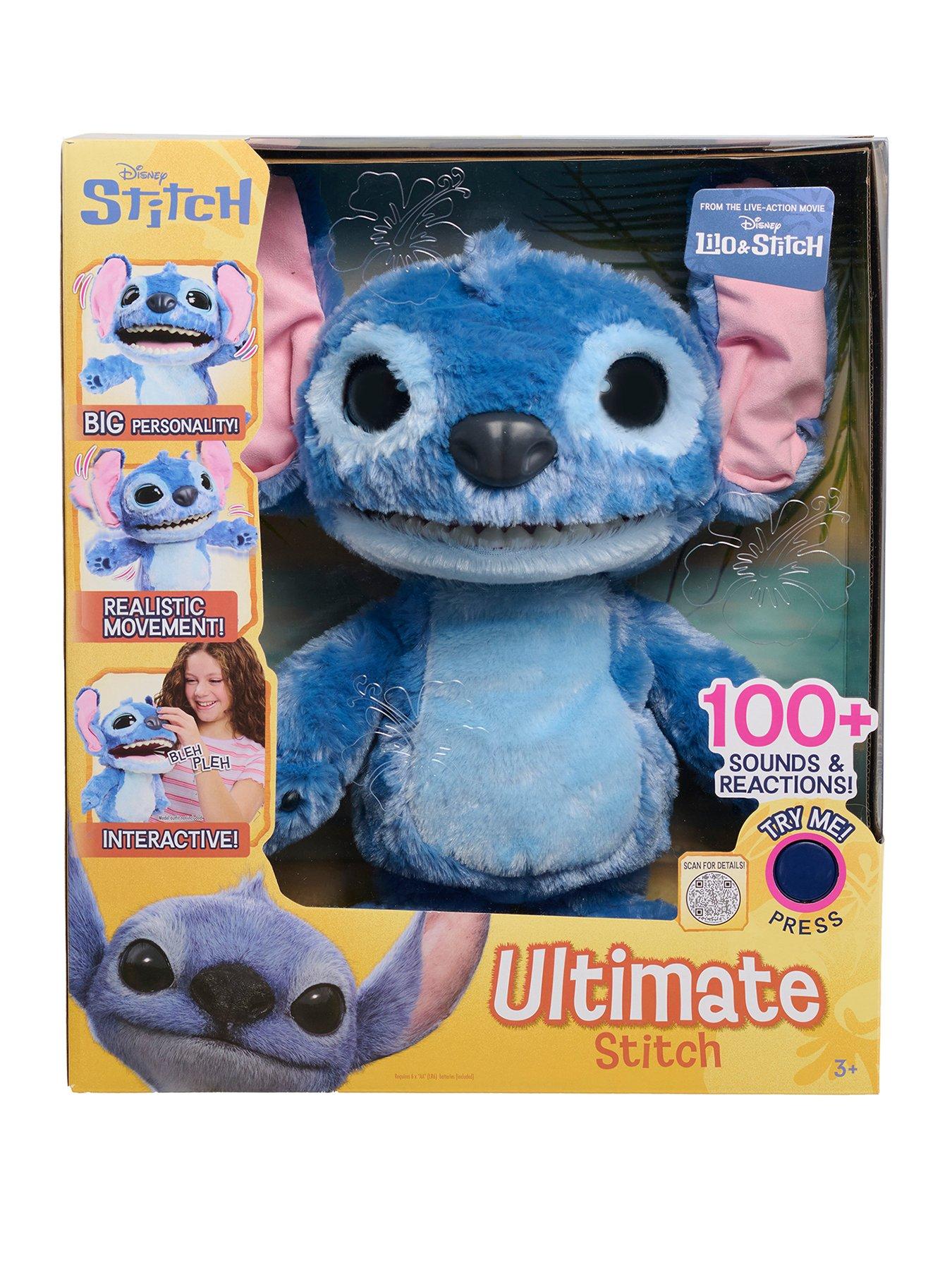 disney-stitch-ultimate-stitch-animatronic-43cmnbspplush-toy-with-100-sounds-amp-reactions