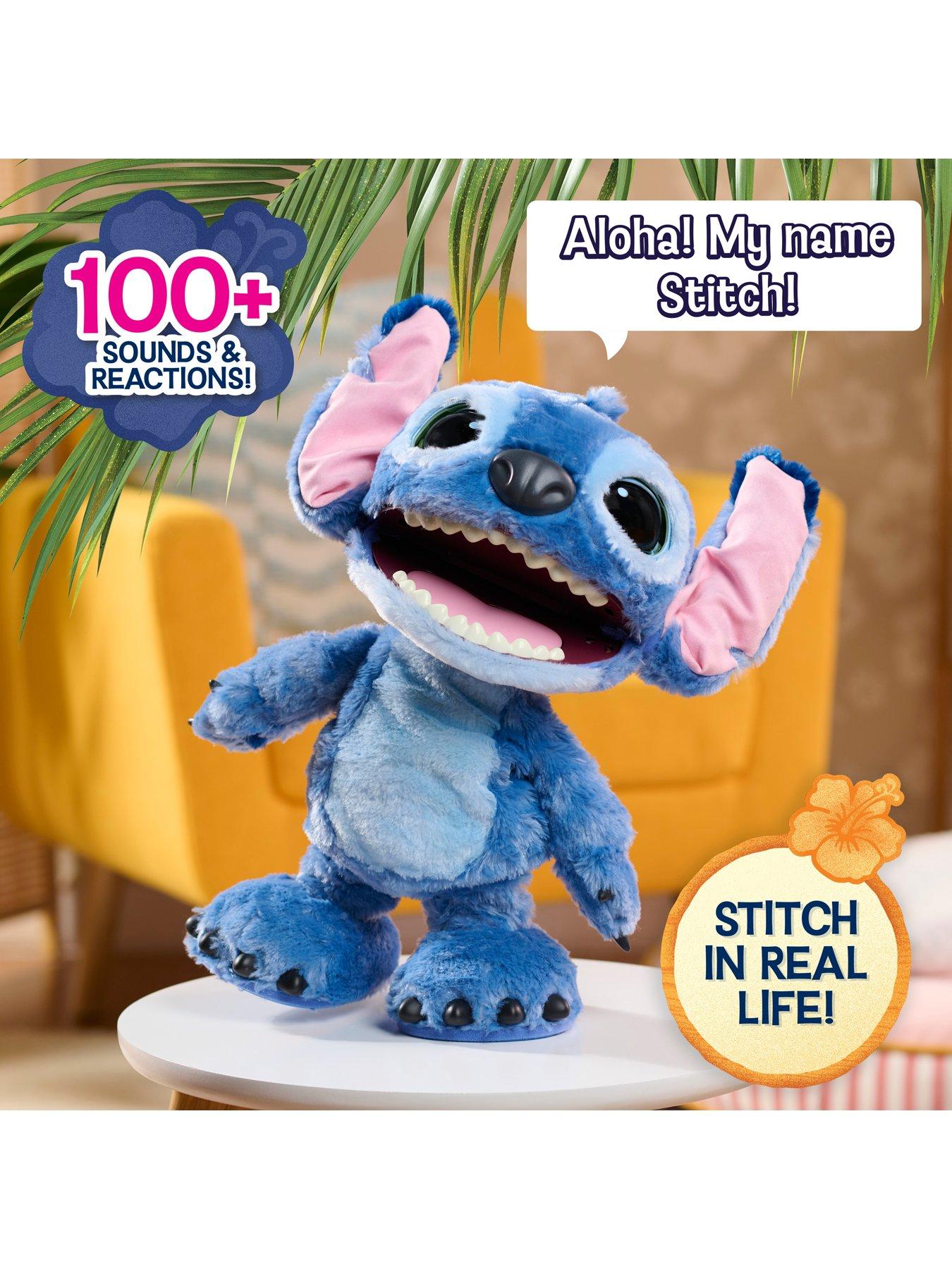 disney-stitch-ultimate-stitch-animatronic-43cmnbspplush-toy-with-100-sounds-amp-reactionsoutfit