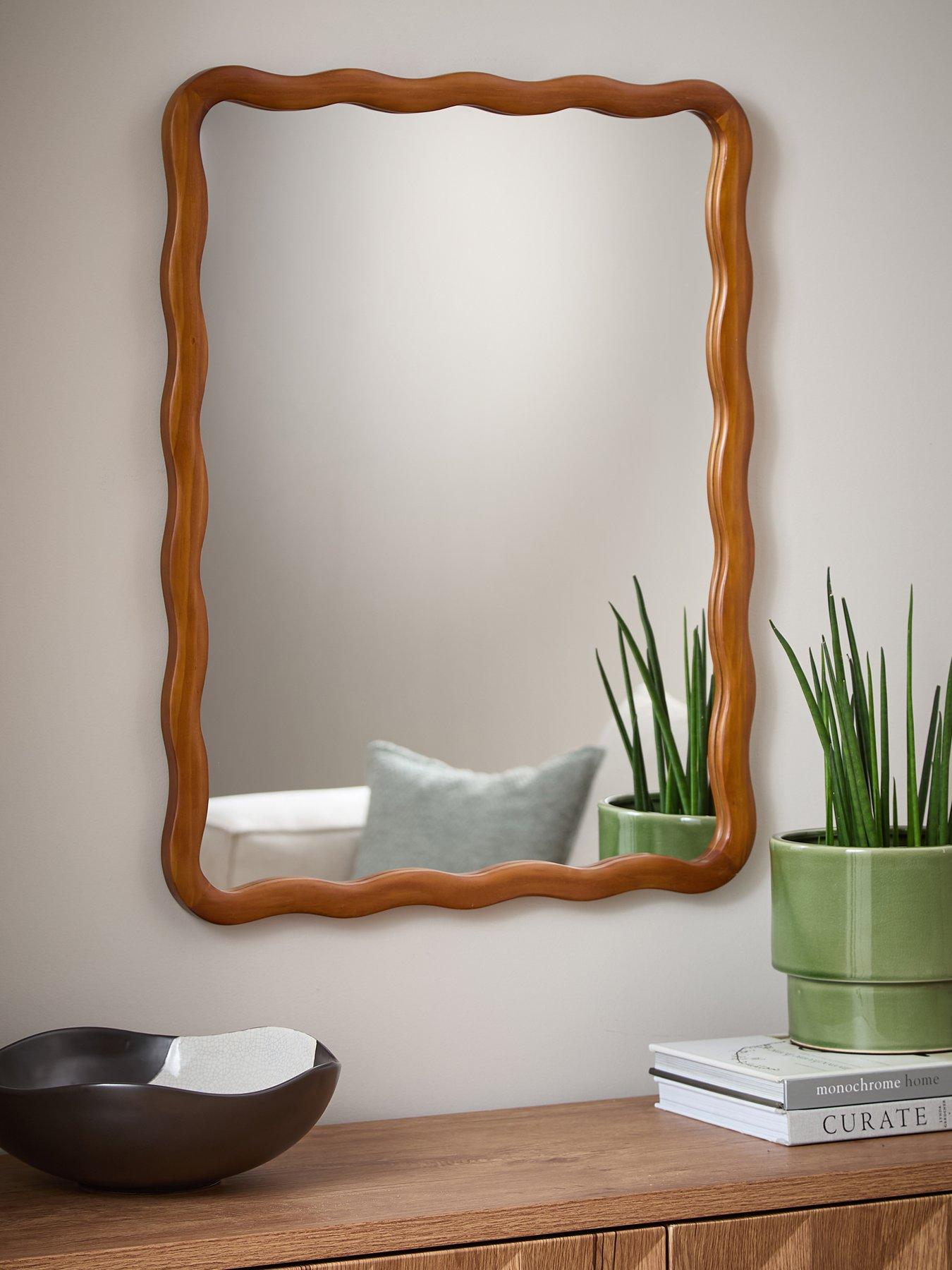 the-very-collection-wood-wiggle-rectangle-mirror-56x71cmfront