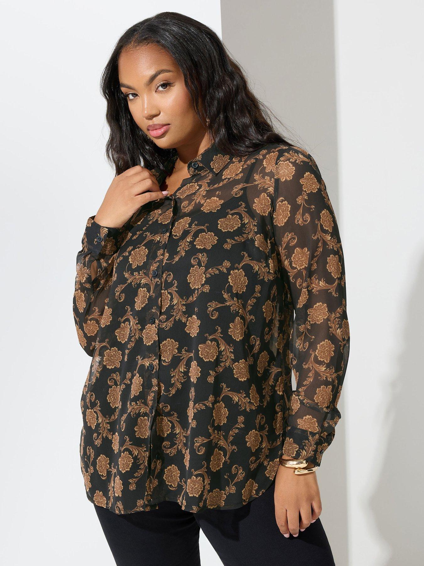 yours-curve-baroque-shirt-black