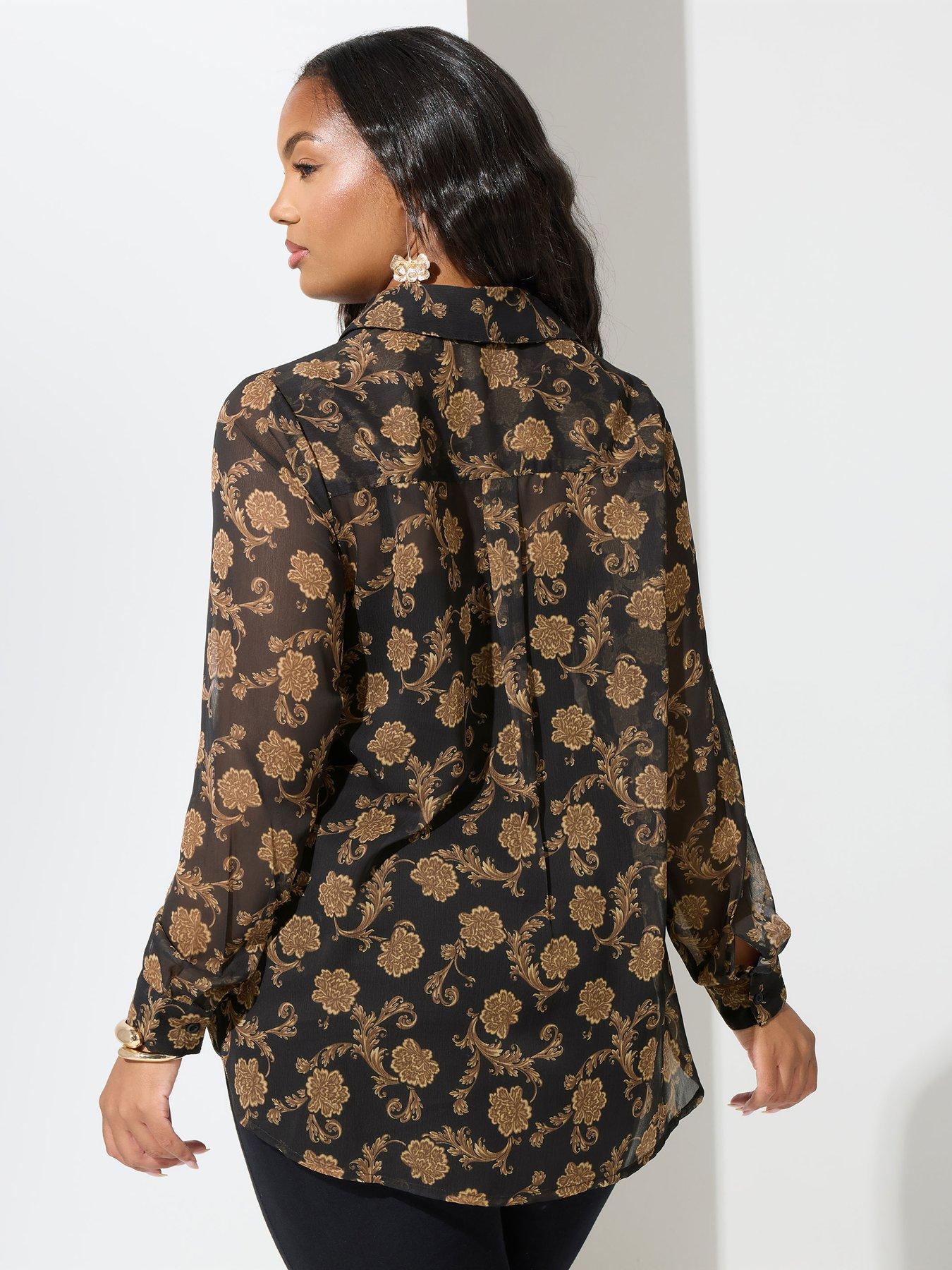 yours-curve-baroque-shirt-blackstillFront