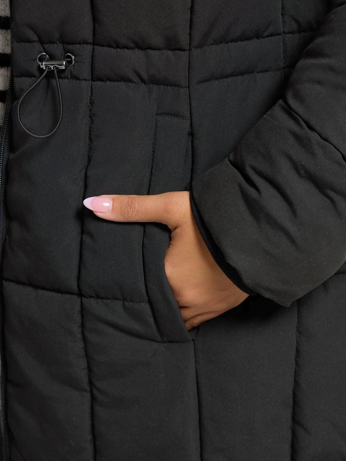 yours-curve-borg-midi-padded-coat-blackoutfit