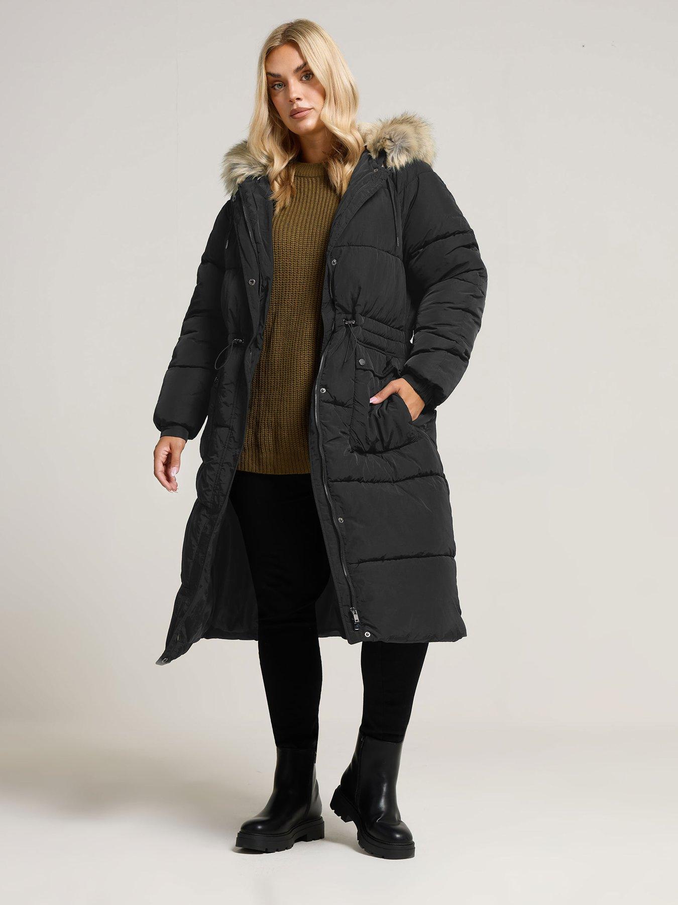 yours-curve-padded-plush-parka-blackback