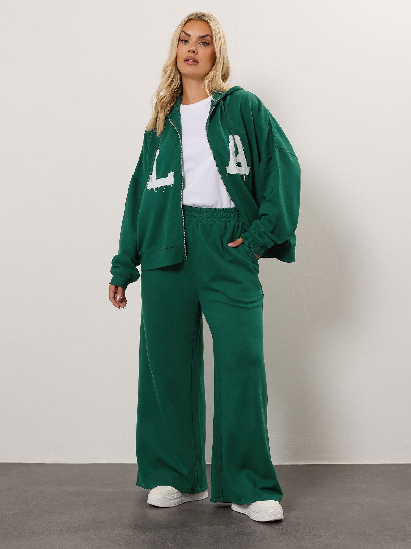 yours-curve-la-wide-leg-joggers-greenback