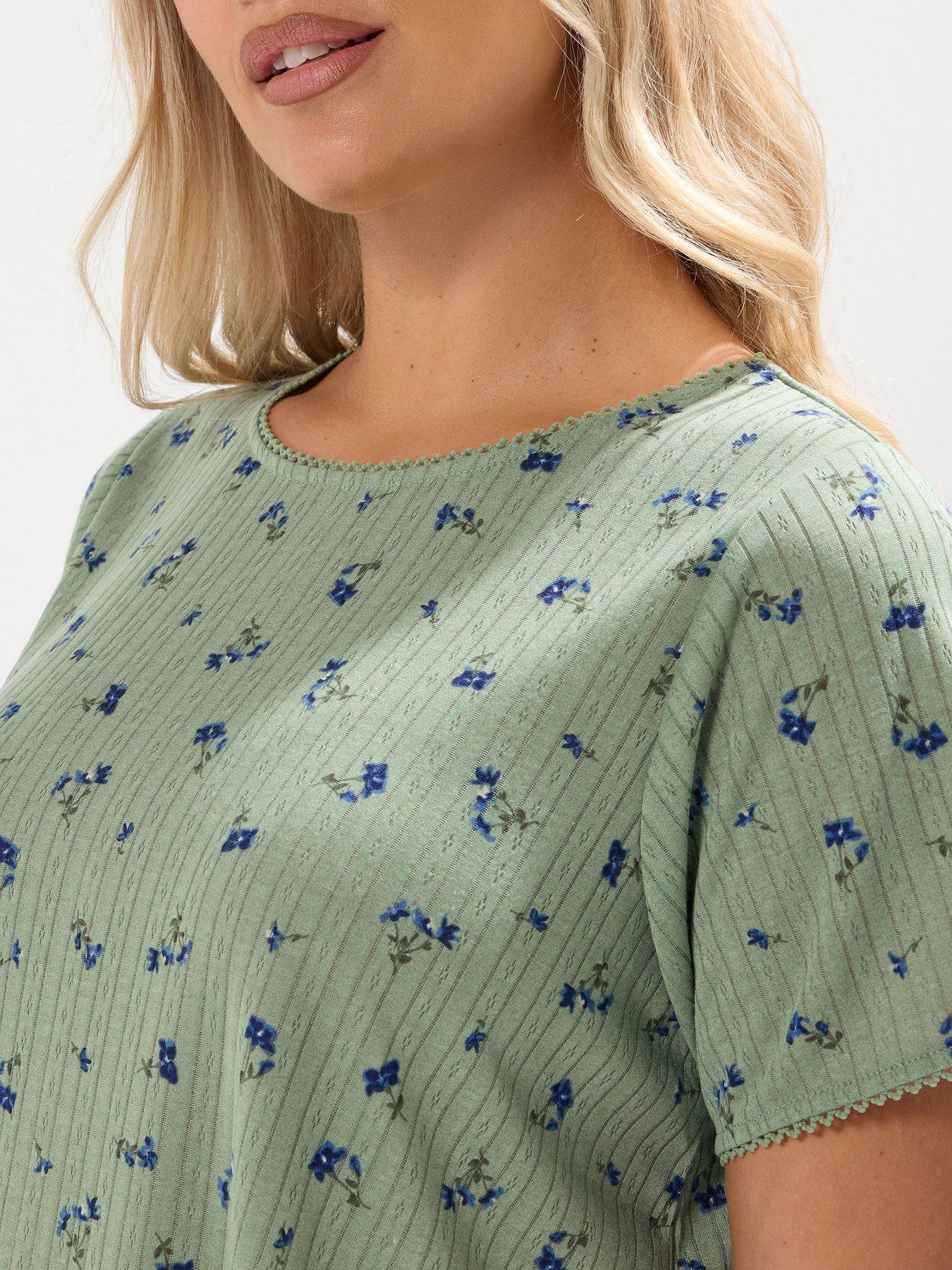 yours-curve-trim-swing-top-greenoutfit