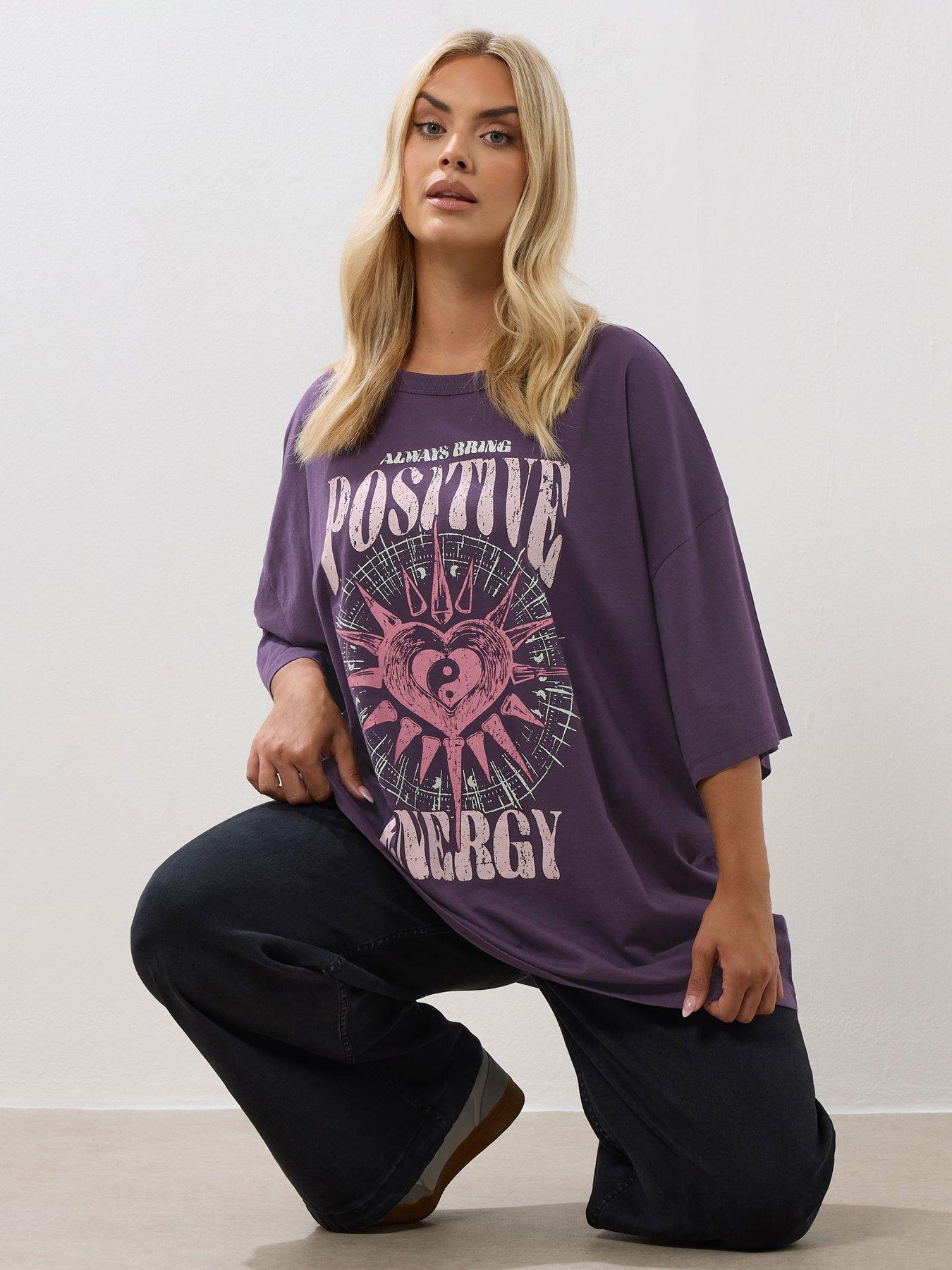 yours-curve-oversized-boxy-t-shirt-purple