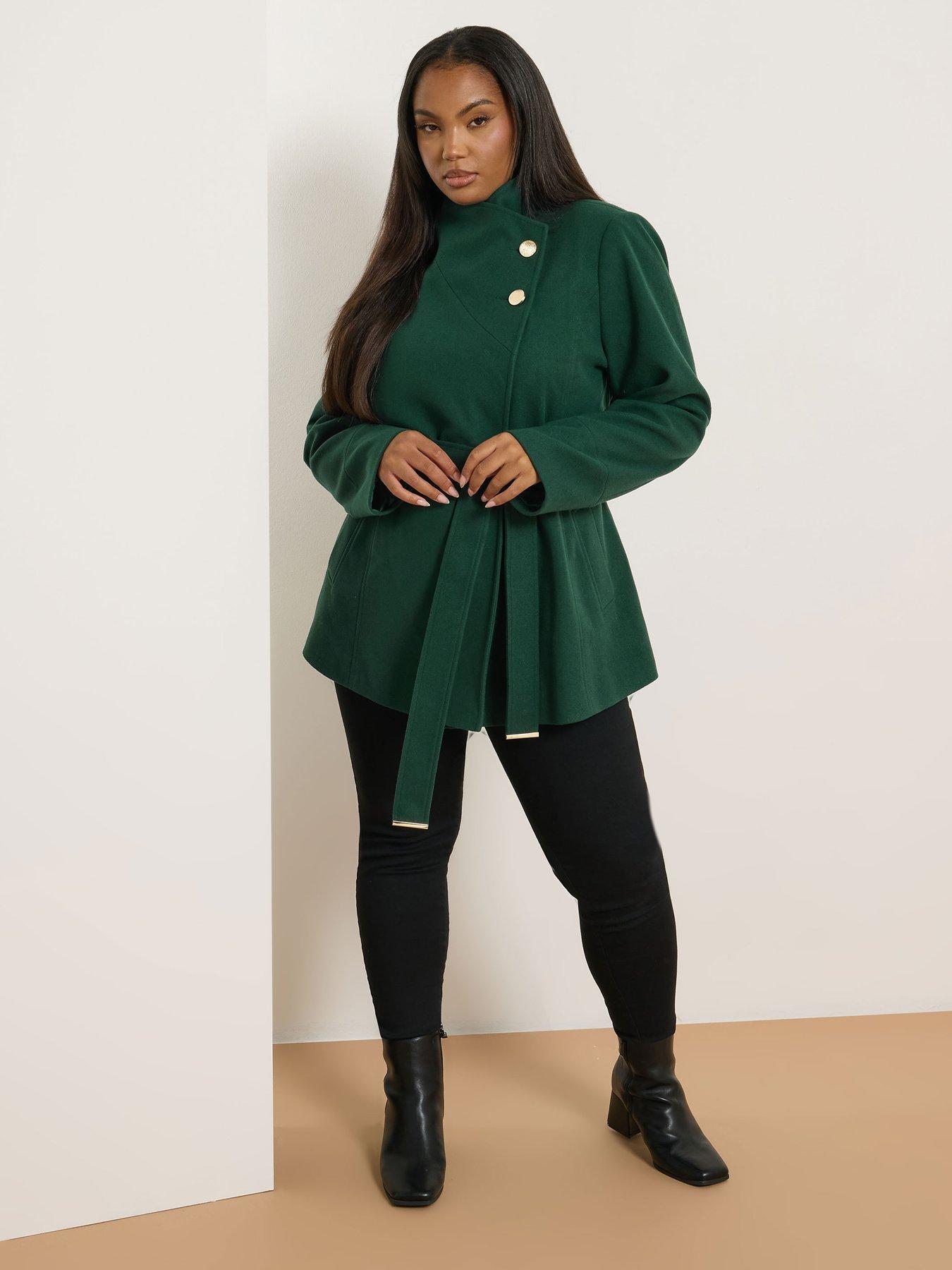 yours-curve-wrap-wool-coat-greenback